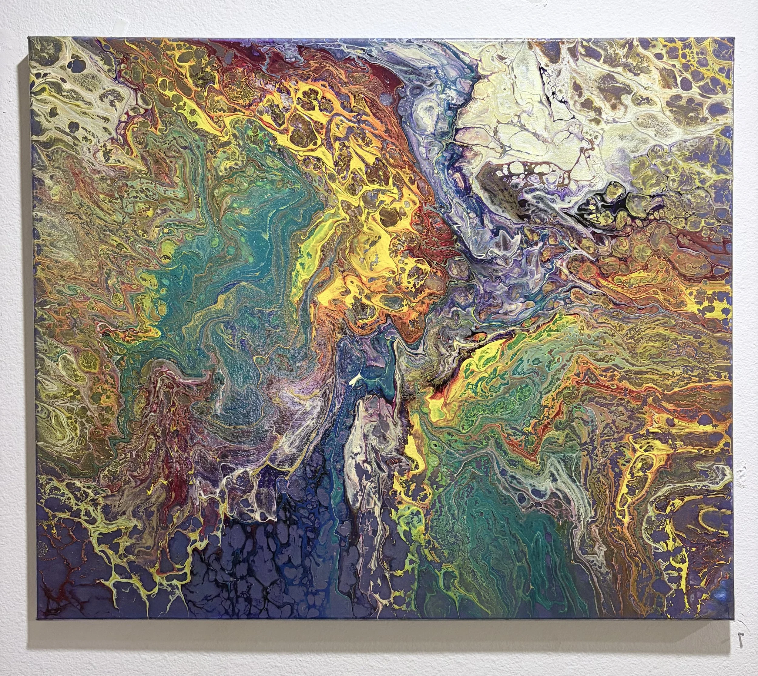 Molten Current Canvas Art 8" x 10"