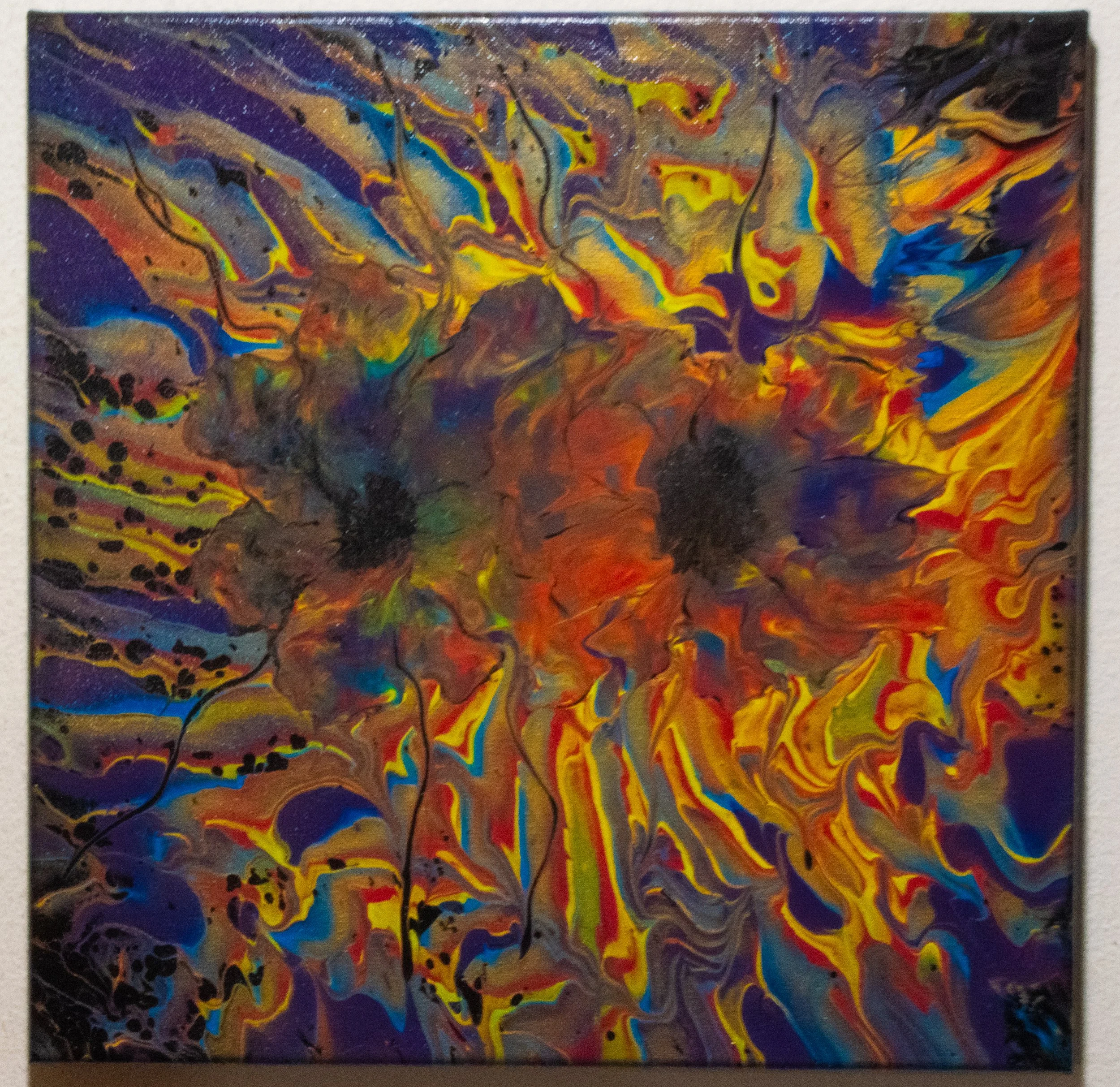 Twin Fire 14" x 14"