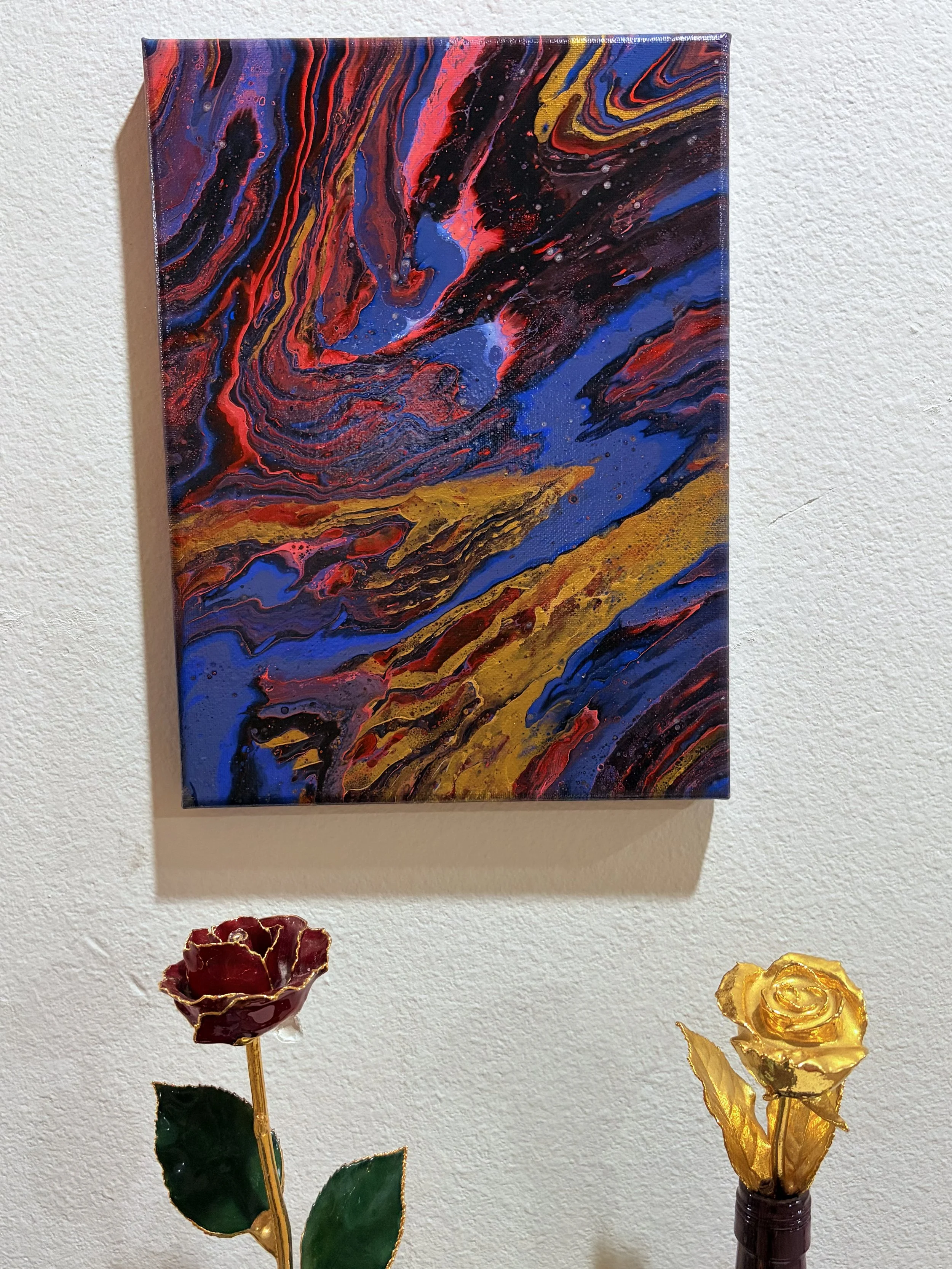 Molten Divide  9" x 12"