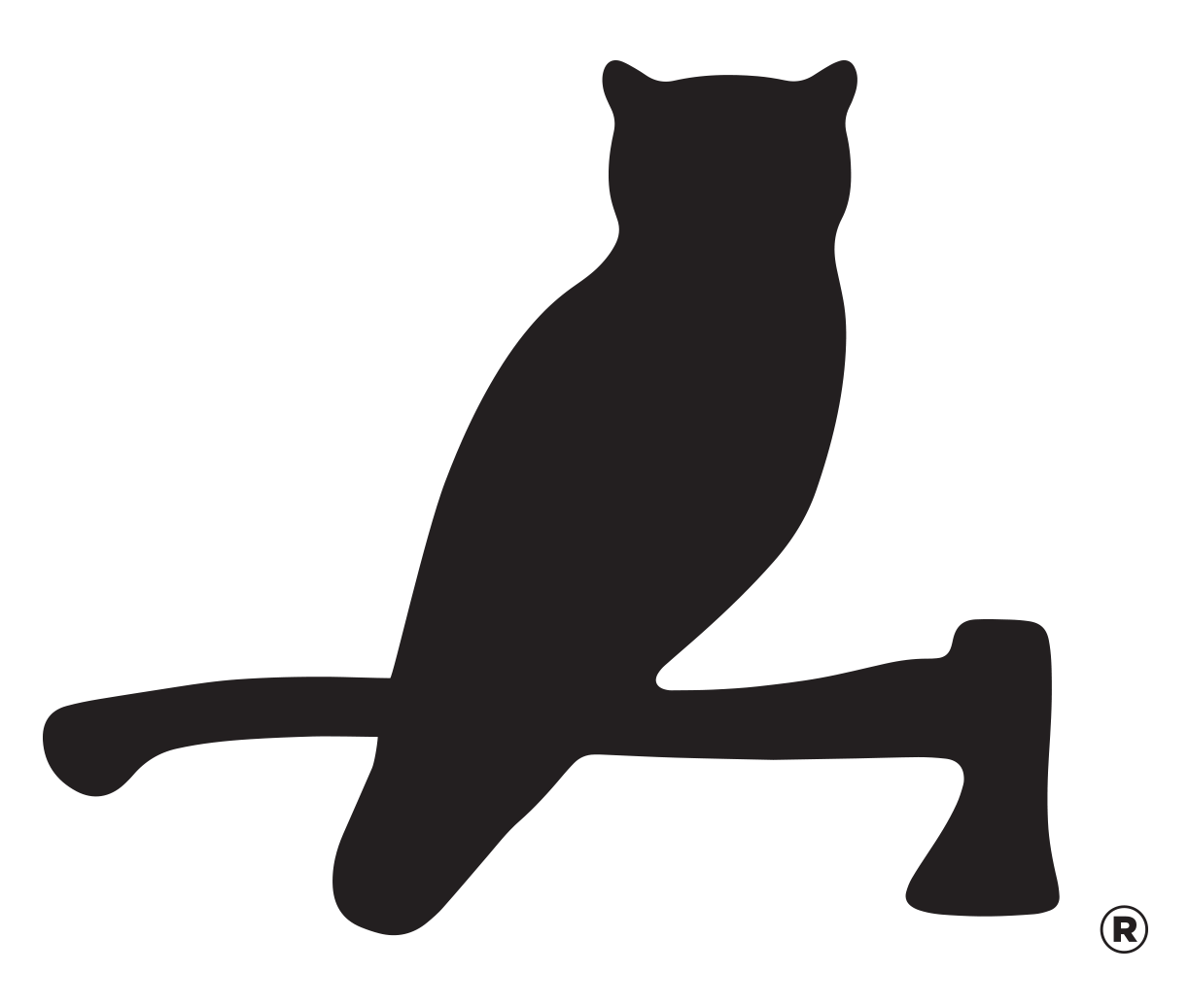Logo of an owl perched on an axe