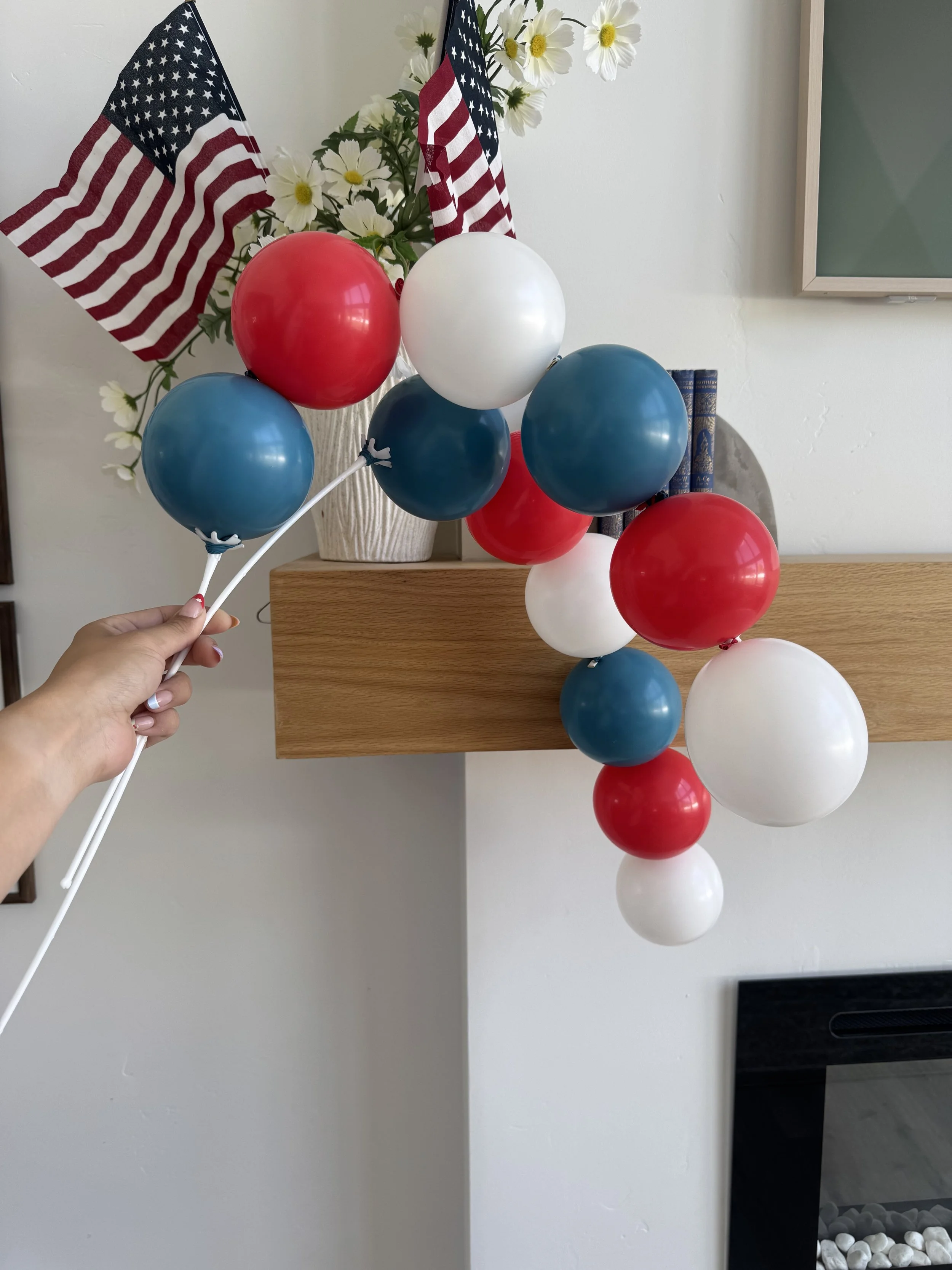 Star-Spangled Balloon Wand
