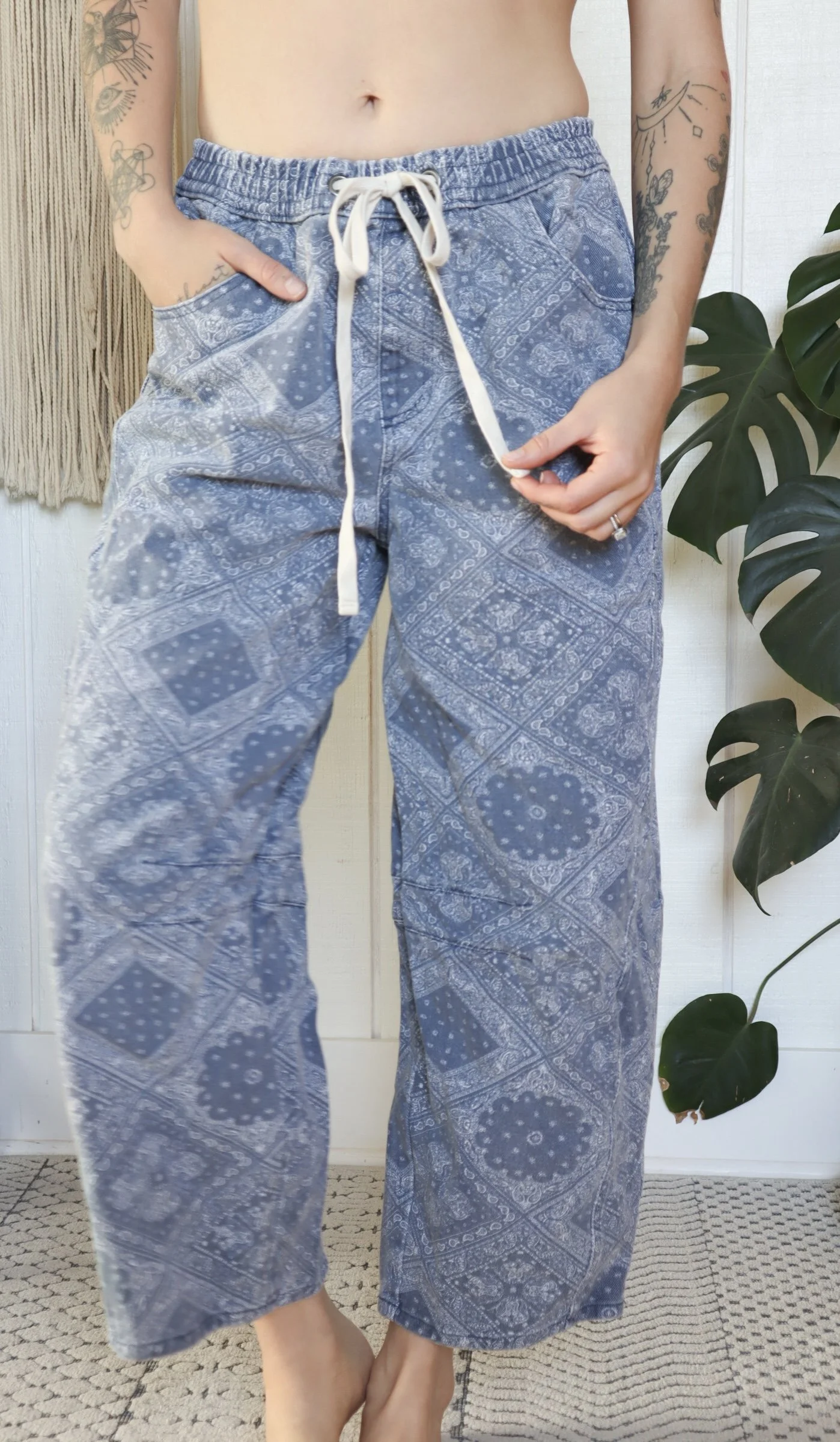 Indigo tide pants