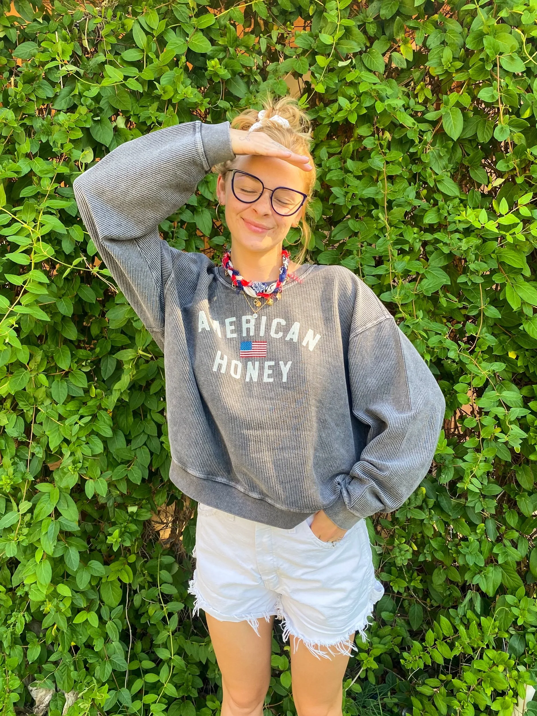 American Honey Cropped Sweatshirt
