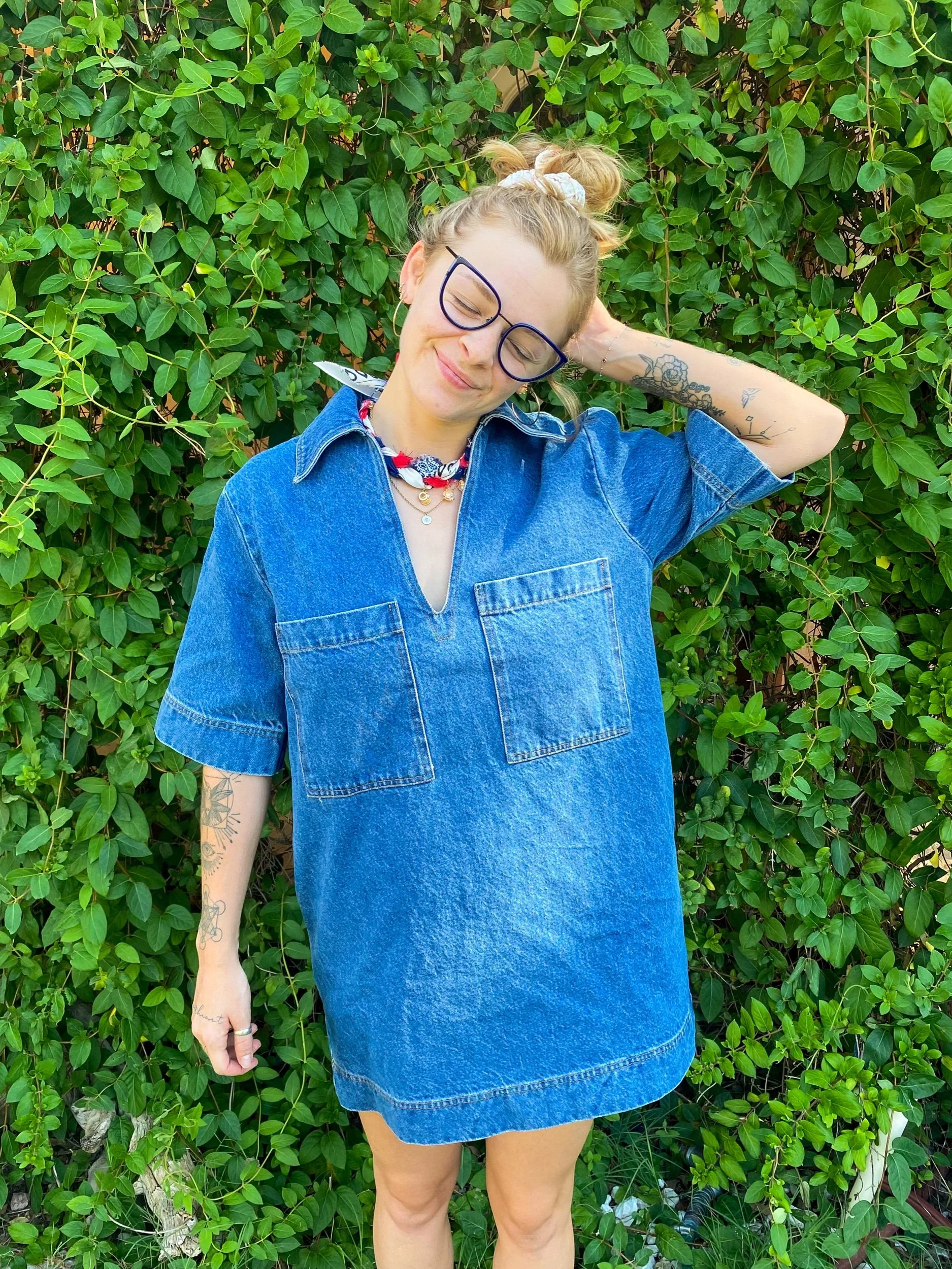 Denim Mini Dress