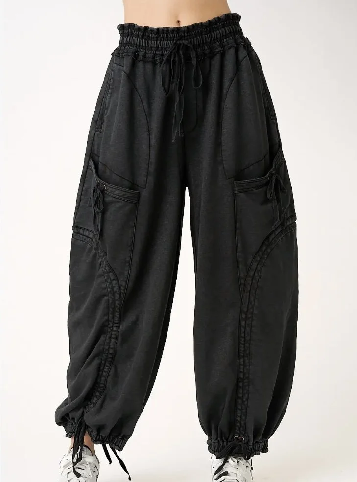 Black joggers