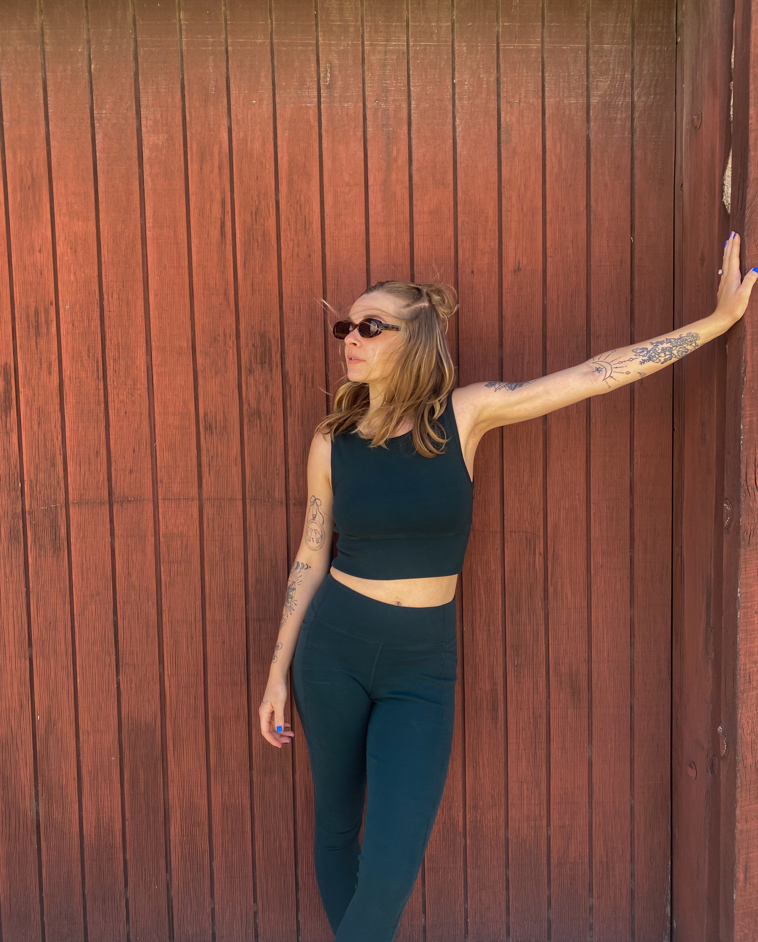 Evergreen Crop Tank