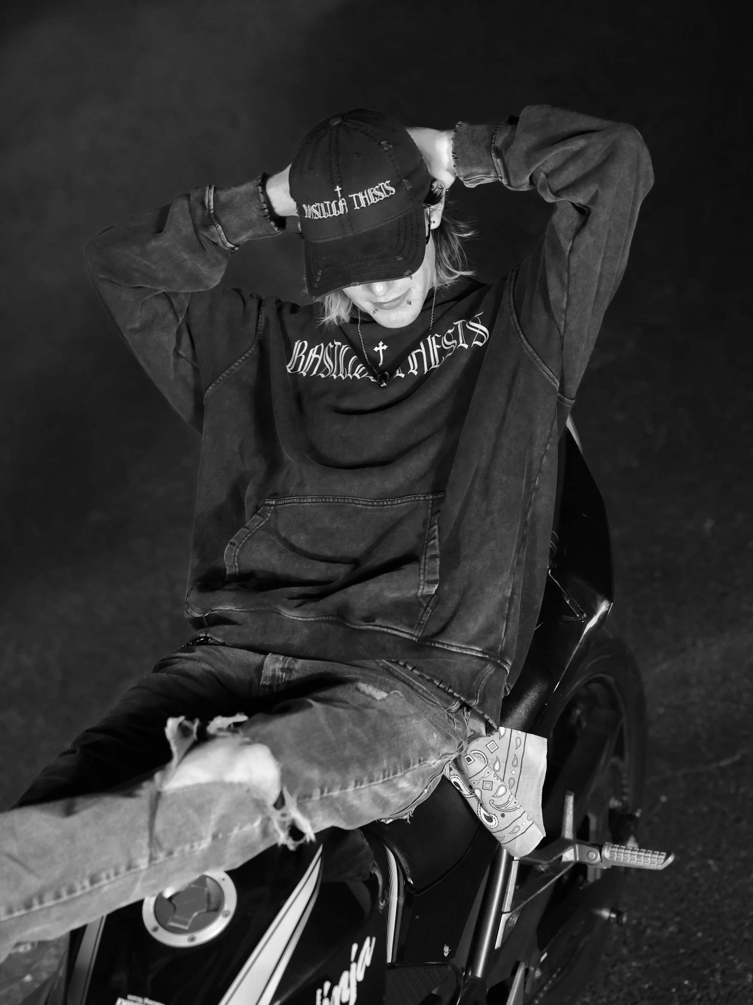 Basilica Thesis Distressed Baseball Cap