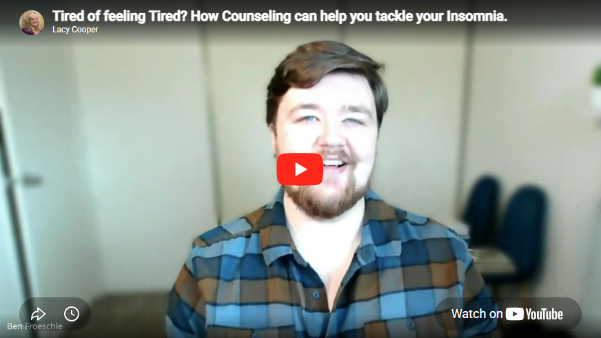 Struggling with feeling rested? Falling Asleep? Counseling Can help!