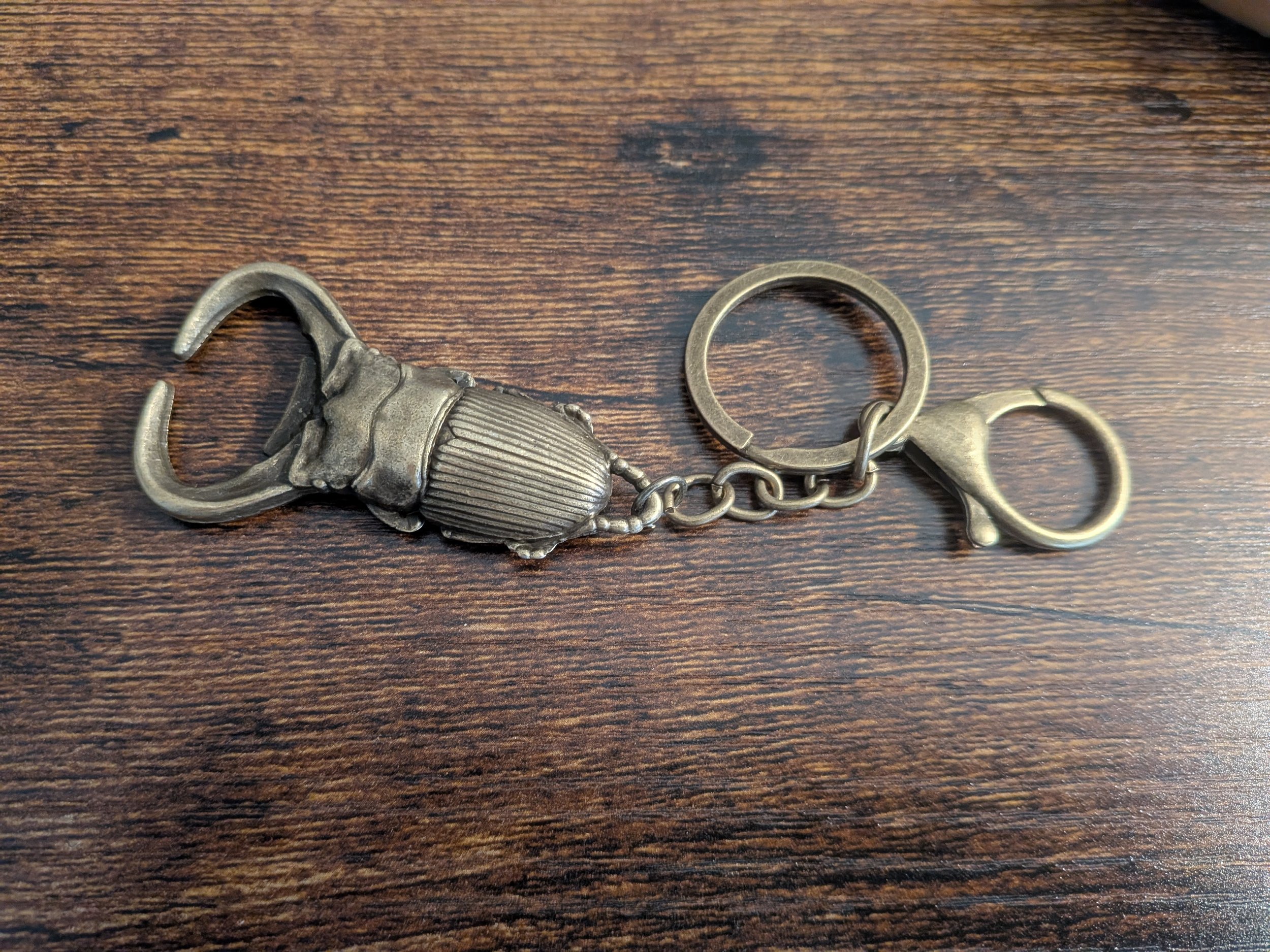 Beetle Keychain Bottle Opener