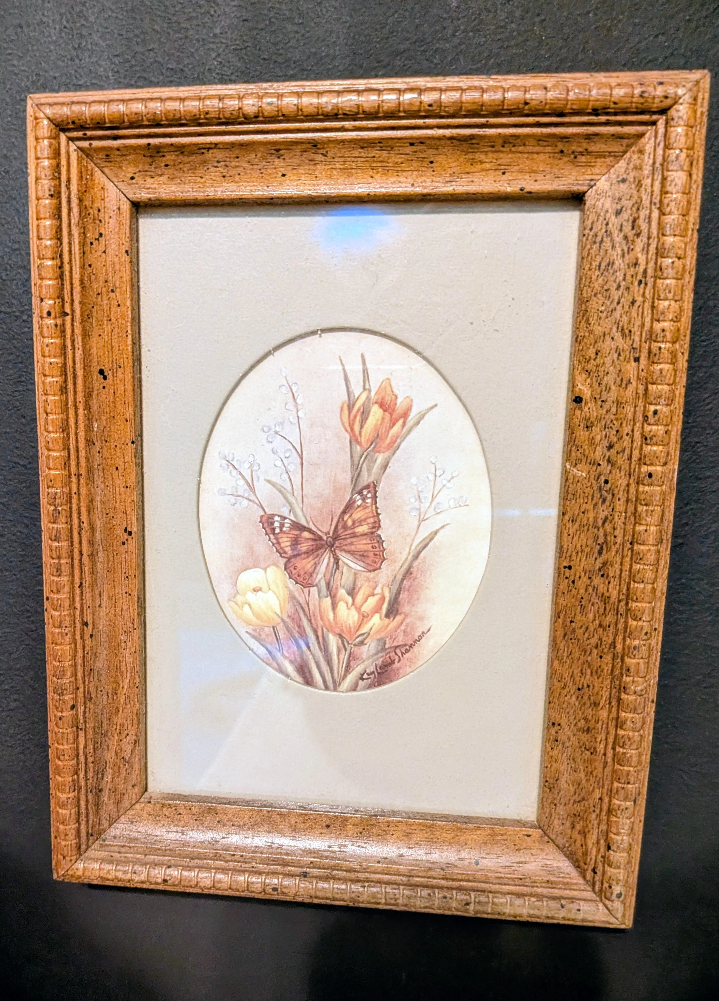 Vintage Butterfly Print