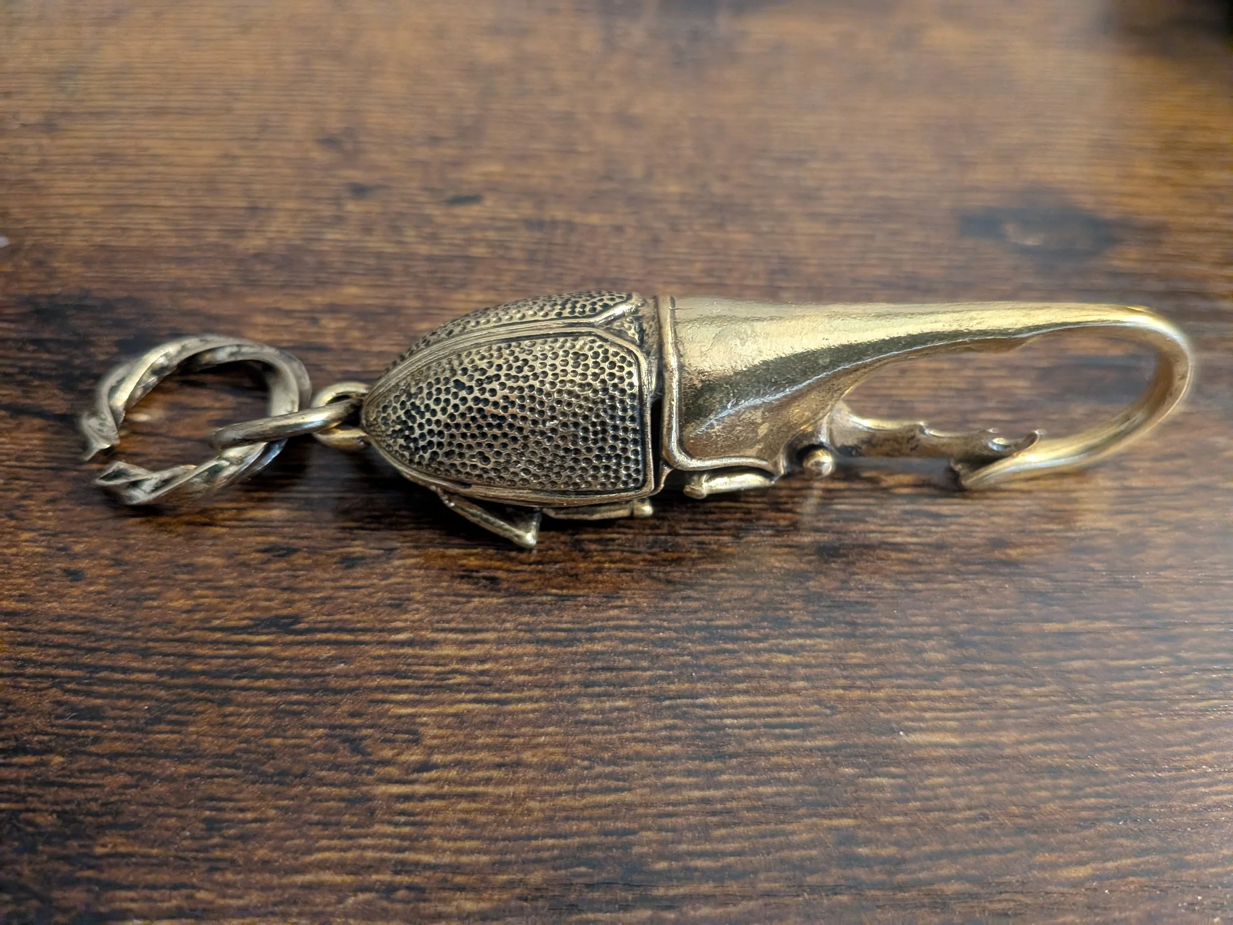 Beetle Clip and Keychain