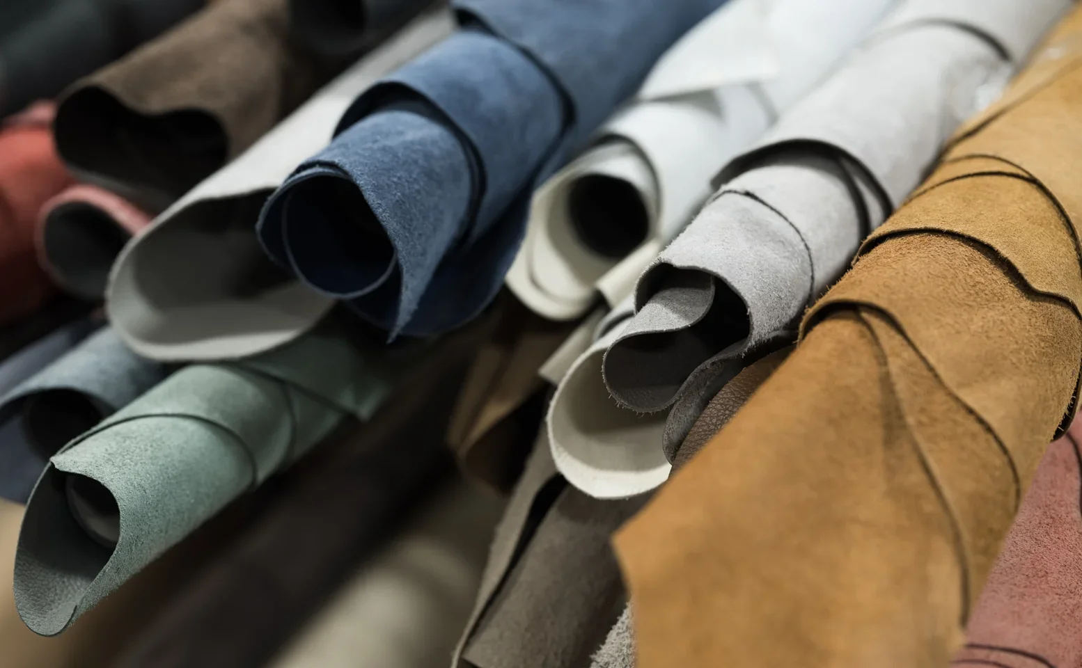 Premium Palliser leather samples for luxury home theater seating and media room furniture