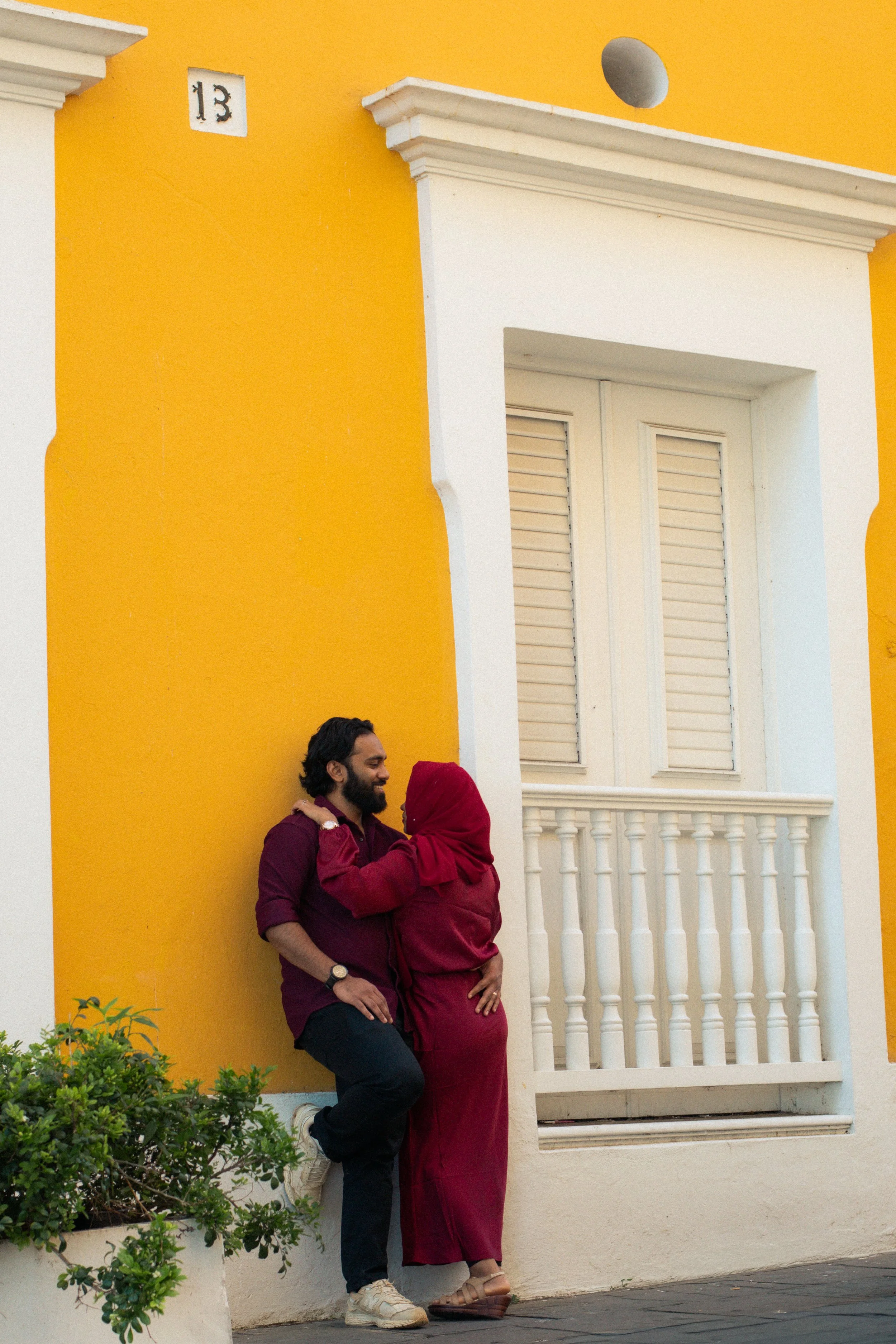 Anniversary couples Old San Juan mini session