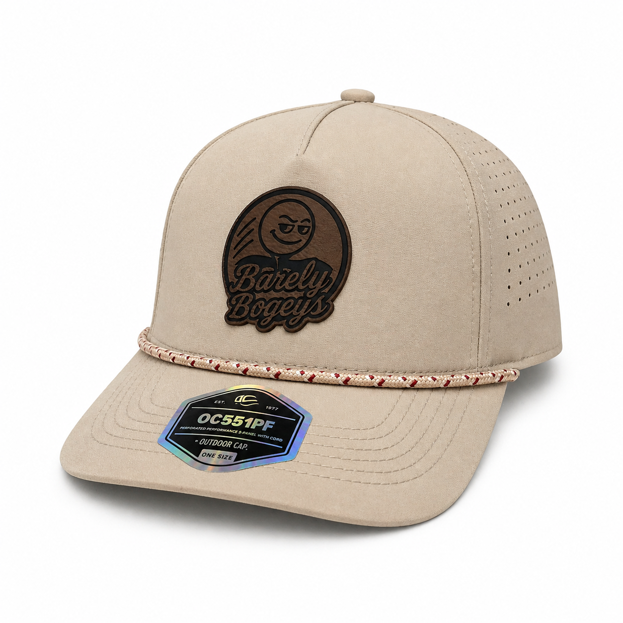 The Rope Drive Hat - Sand/Espresso