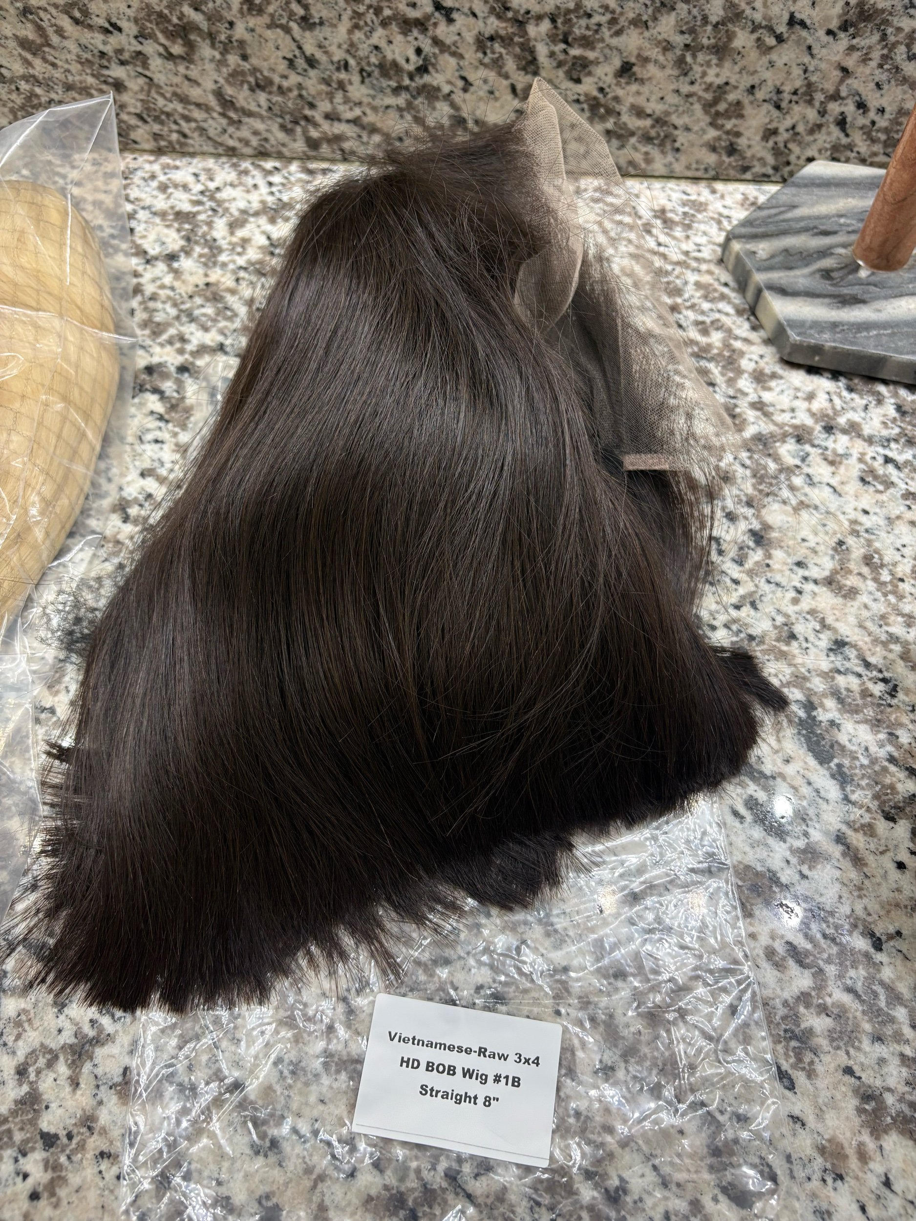 “8” inch Vietnamese raw wig