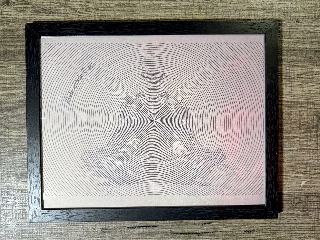 Still framed 11x8.5 print