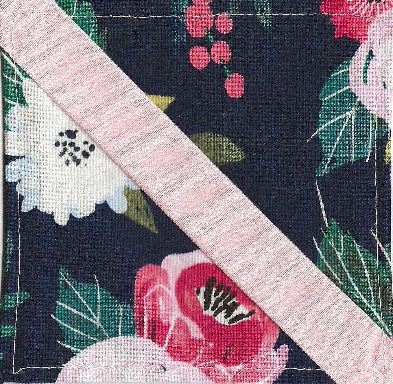 Navy with Pink and White Flowers (N-02)
Nature Collection