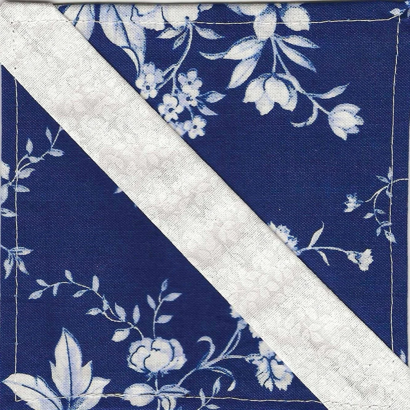 Royal Blue with White Flowers (N-08)
Nature Collection