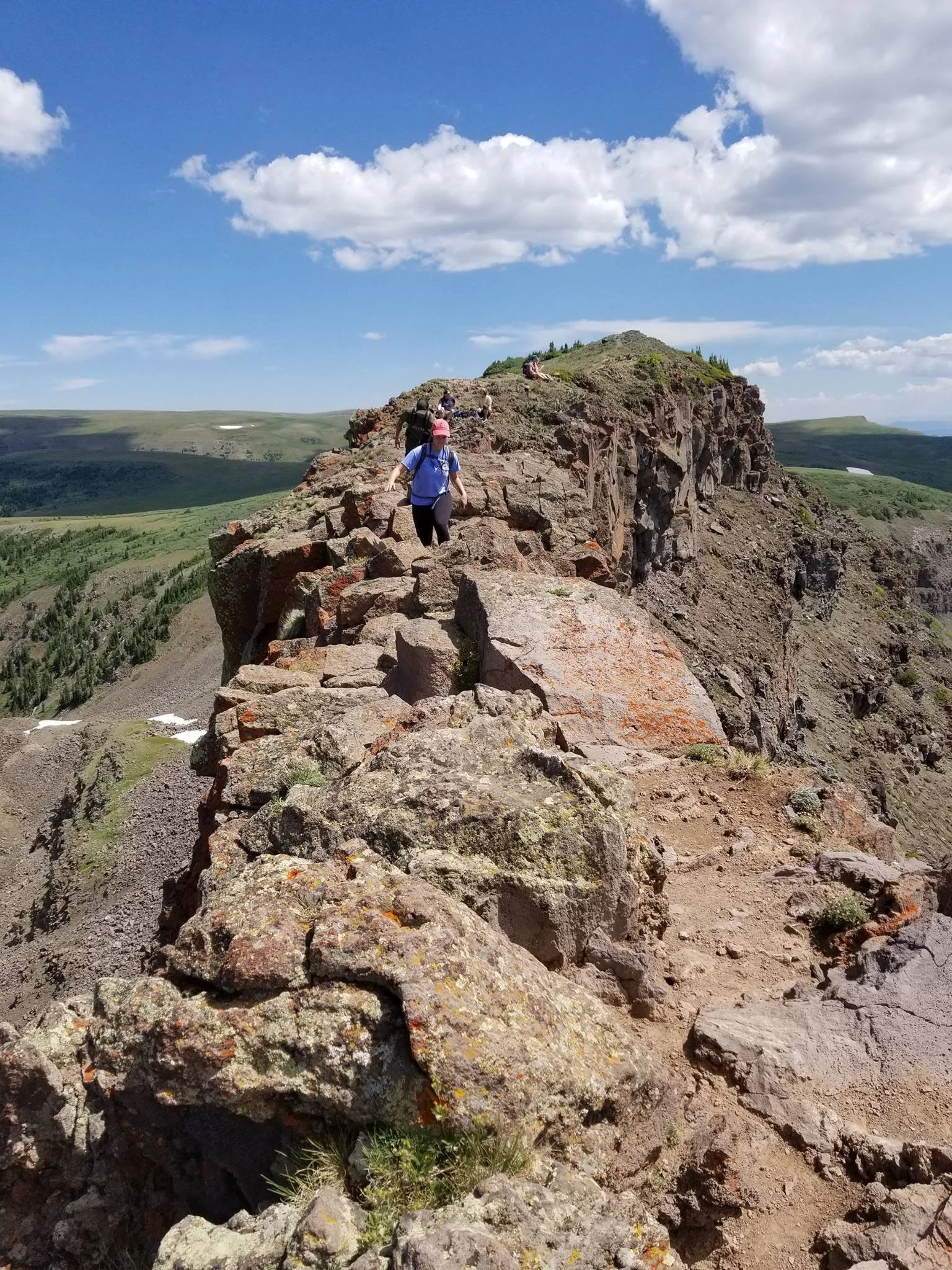 The Devils Causeway in Flat Tops Wilderness