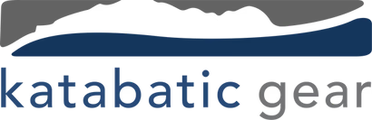 Logo for Katabatic Gear, an ultralight backpacking gear company.