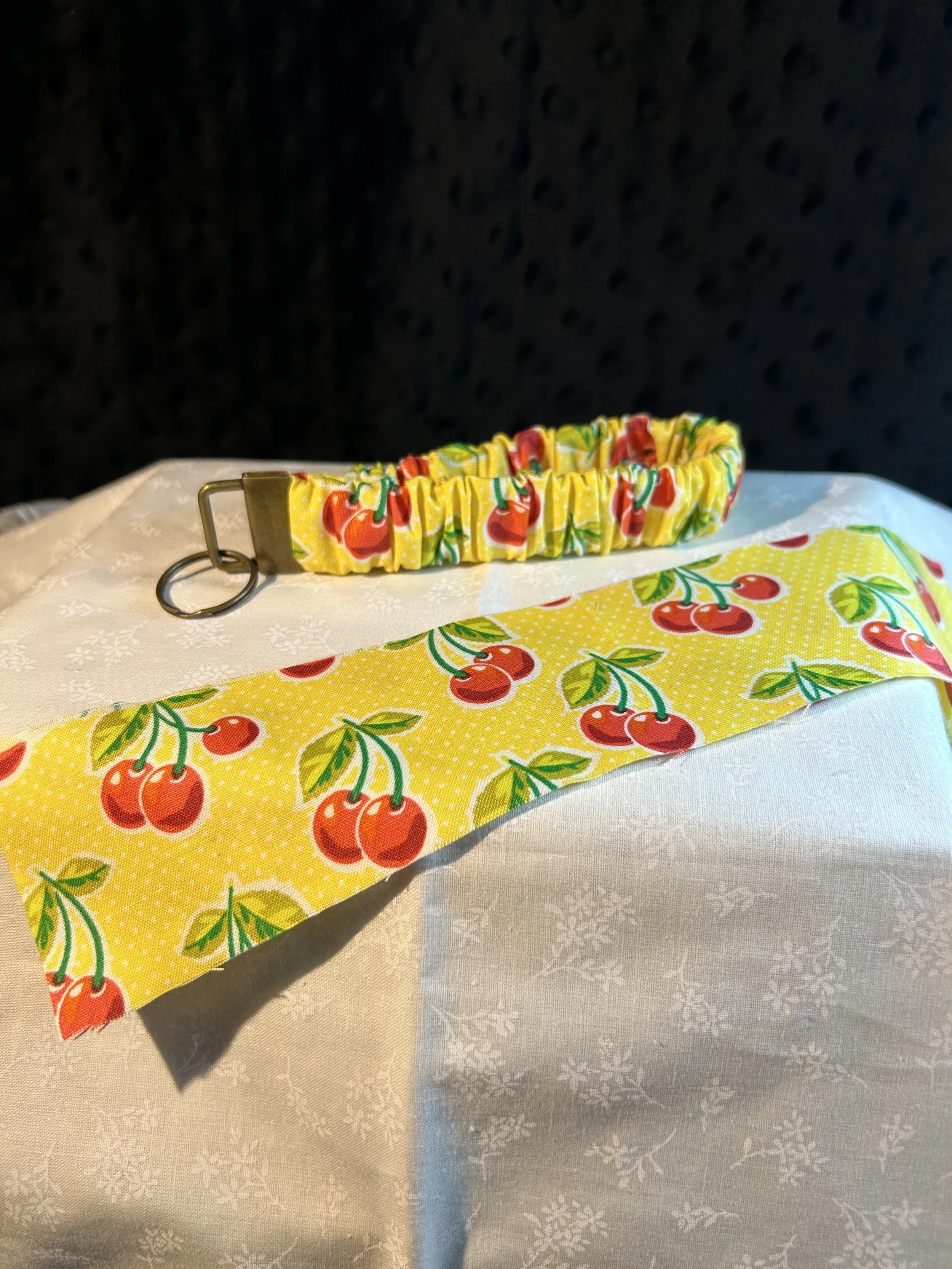 Scrunchie keychains