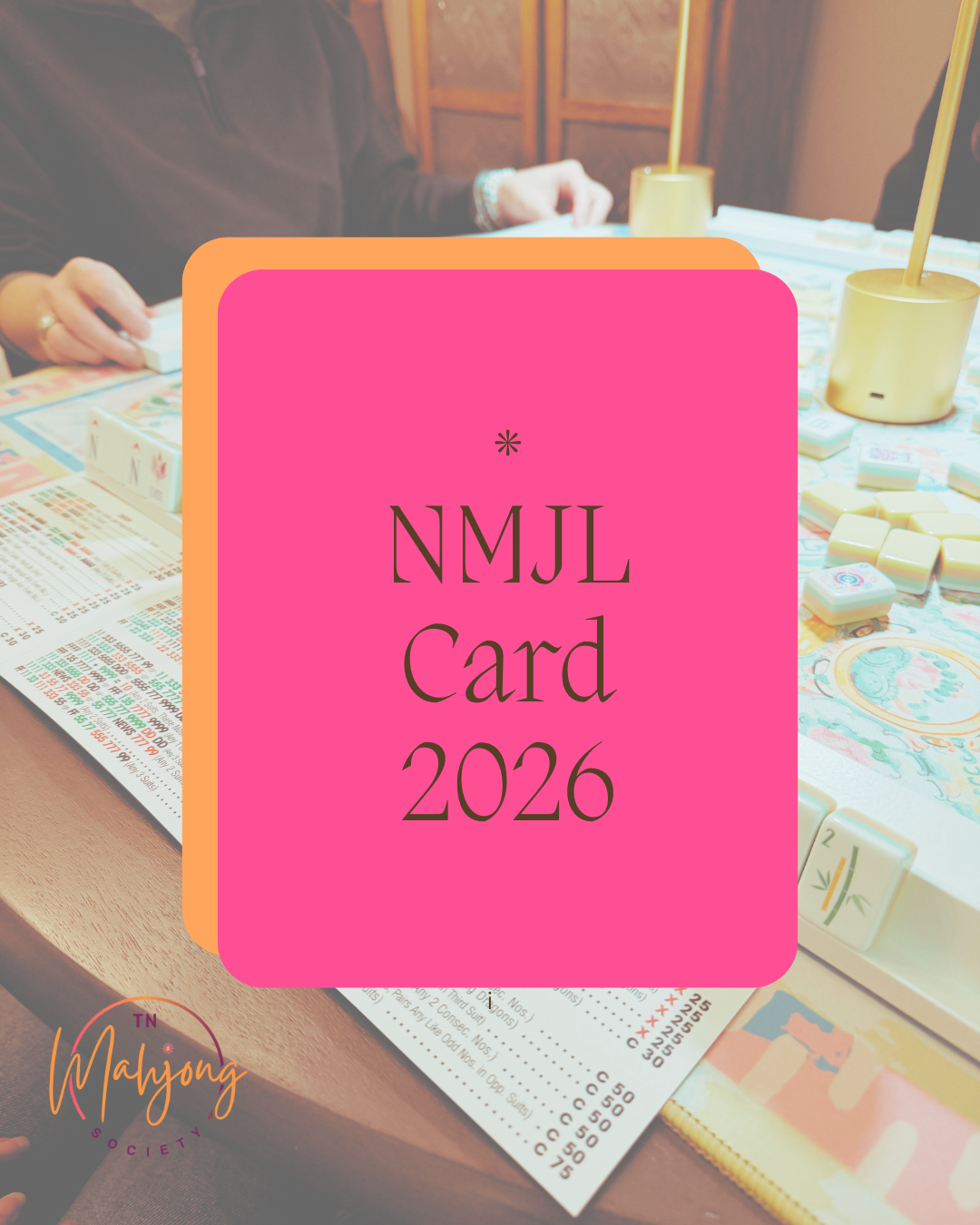 NMJL 2026 Card