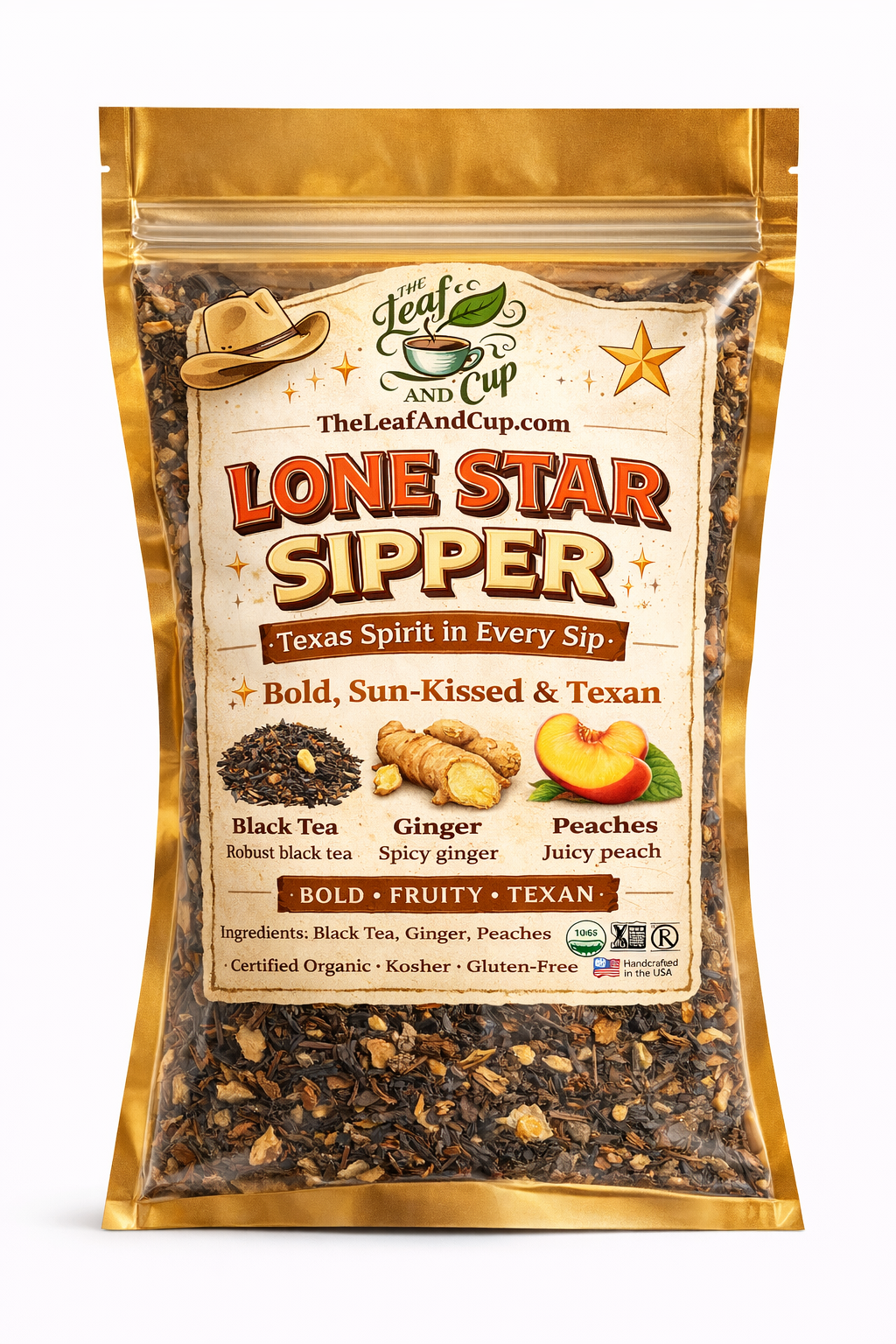 Lone Star Sipper Peach Tea