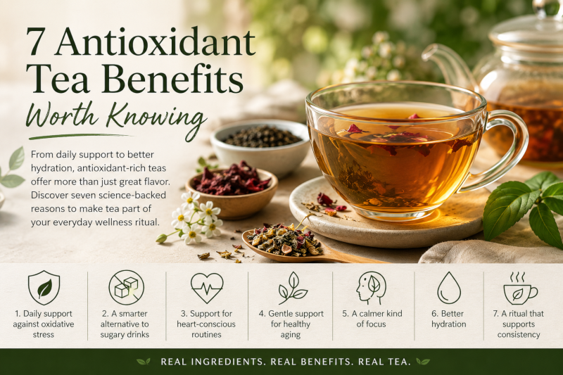 7 Antioxidant Tea Benefits Worth Knowing