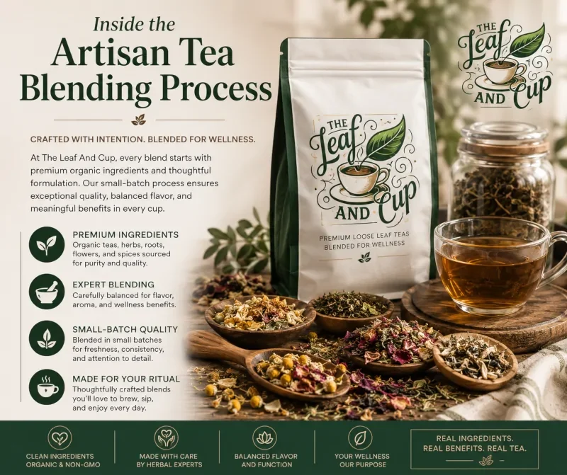 Inside the Artisan Tea Blending Process
