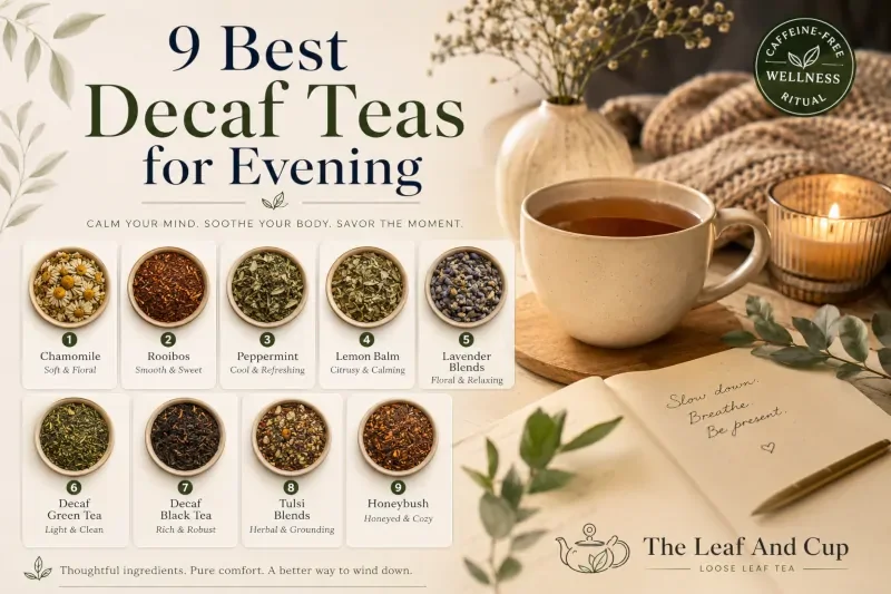 9 Best Decaf Teas for Evening