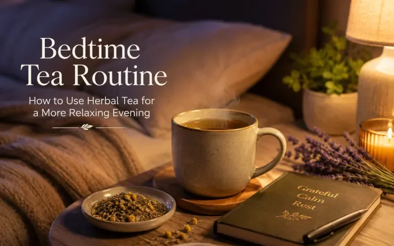 Bedtime Tea Routine: How to Use Herbal Tea for a More Relaxing Evening