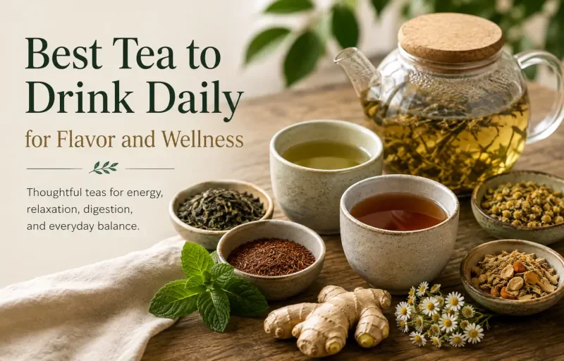Best Tea to Drink Daily for Flavor and Wellness