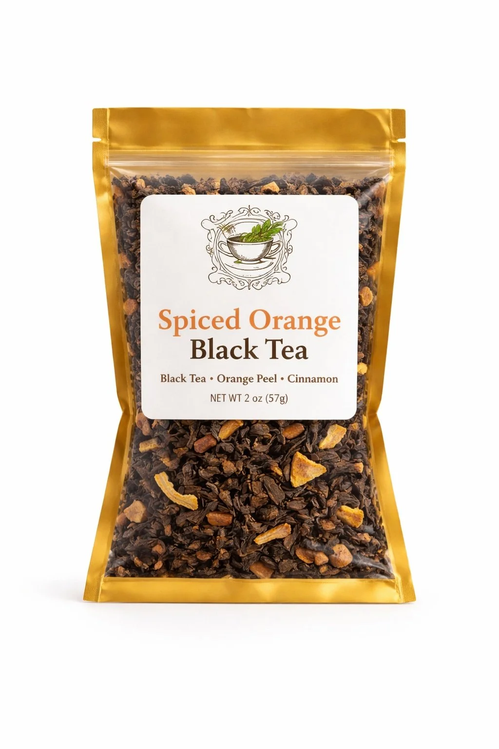 Spiced Orange Tea | Orange Cinnamon Black Tea