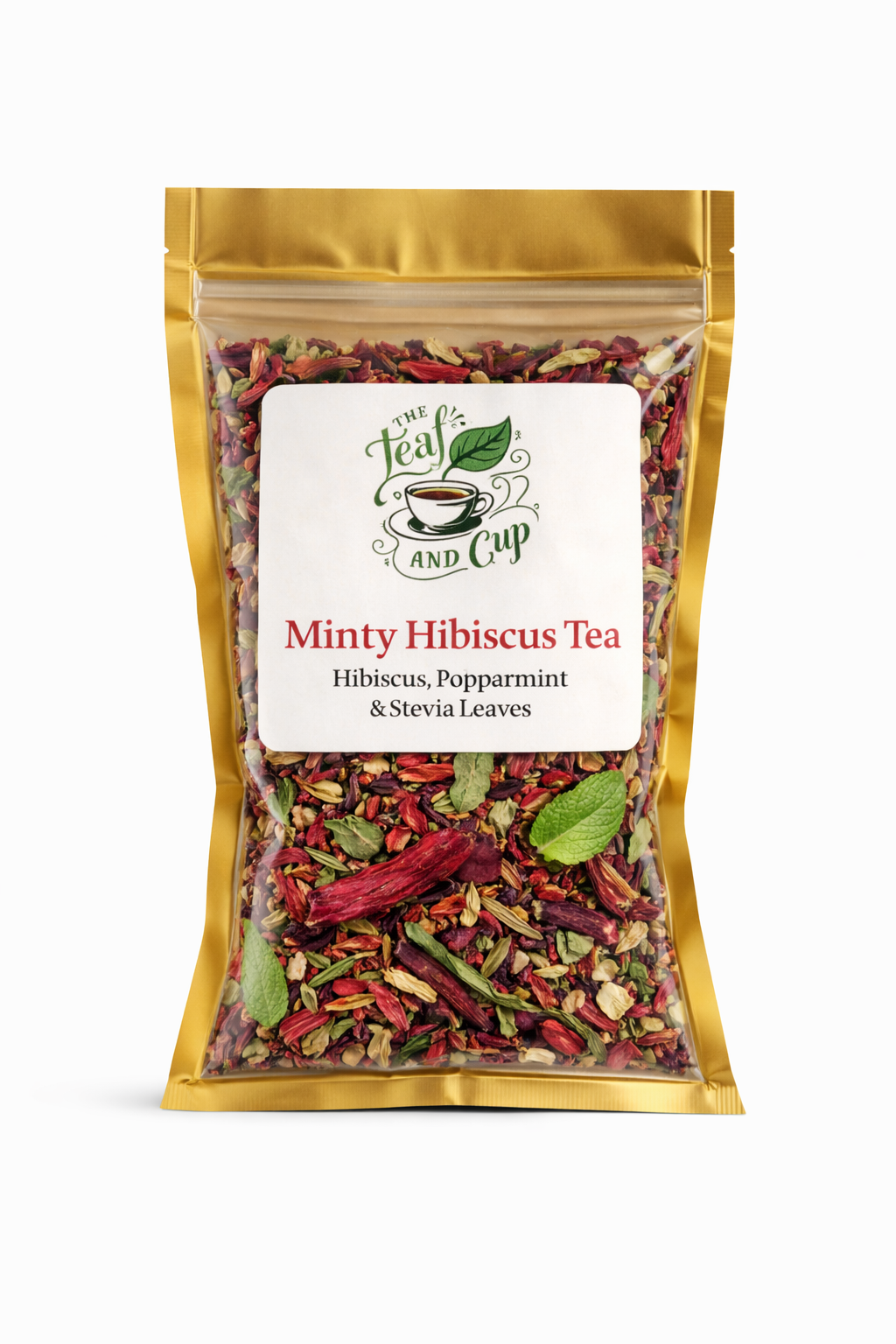 Minty Hibiscus Tea