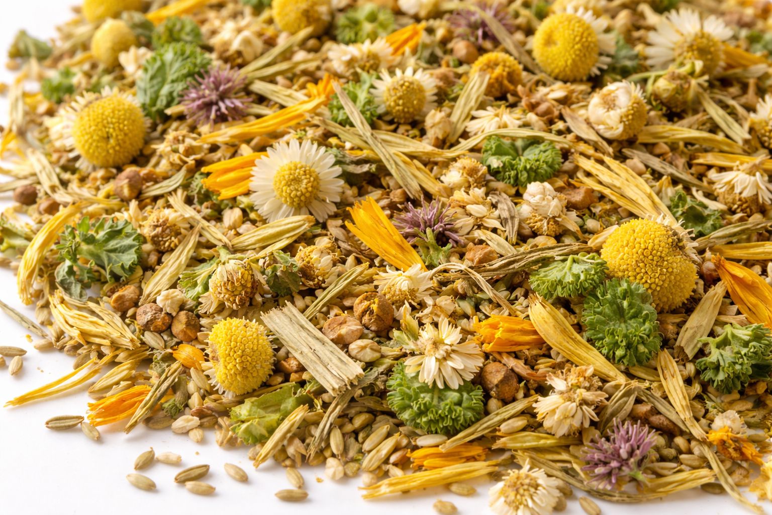 Masala Snoreworthy Chai herbal loose leaf chai blend showing dried herbs and spices