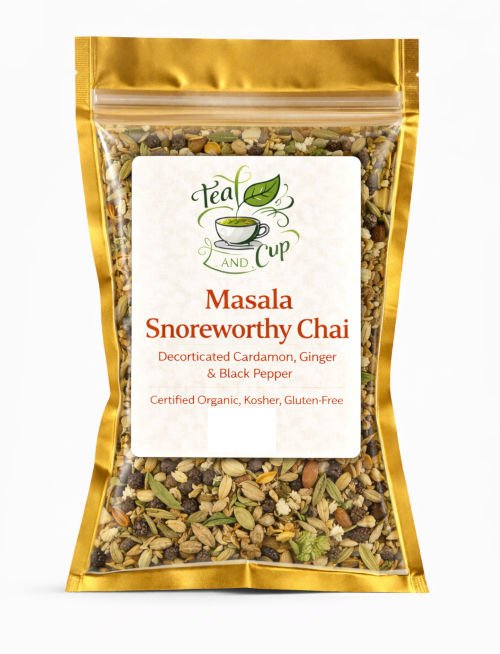 Masala Snoreworthy Chai | Cardamom Ginger Herbal Tea