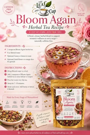 Fountain of Youth rose and citrus iced tea