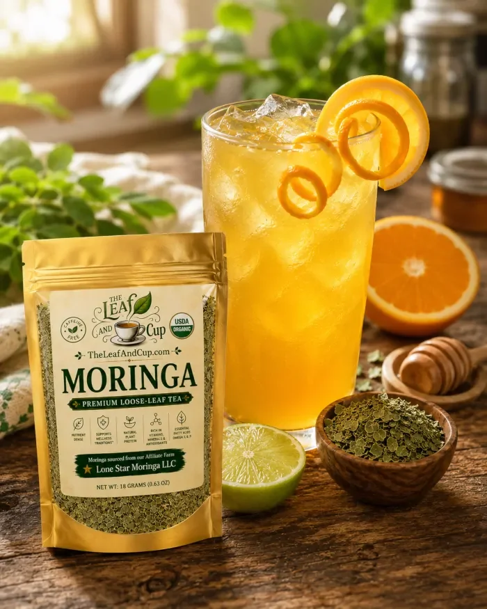 Moringa Sunrise Orange Tea