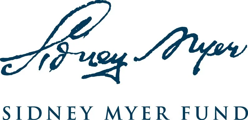 Sidney Myer Fund logo with handwritten-style text