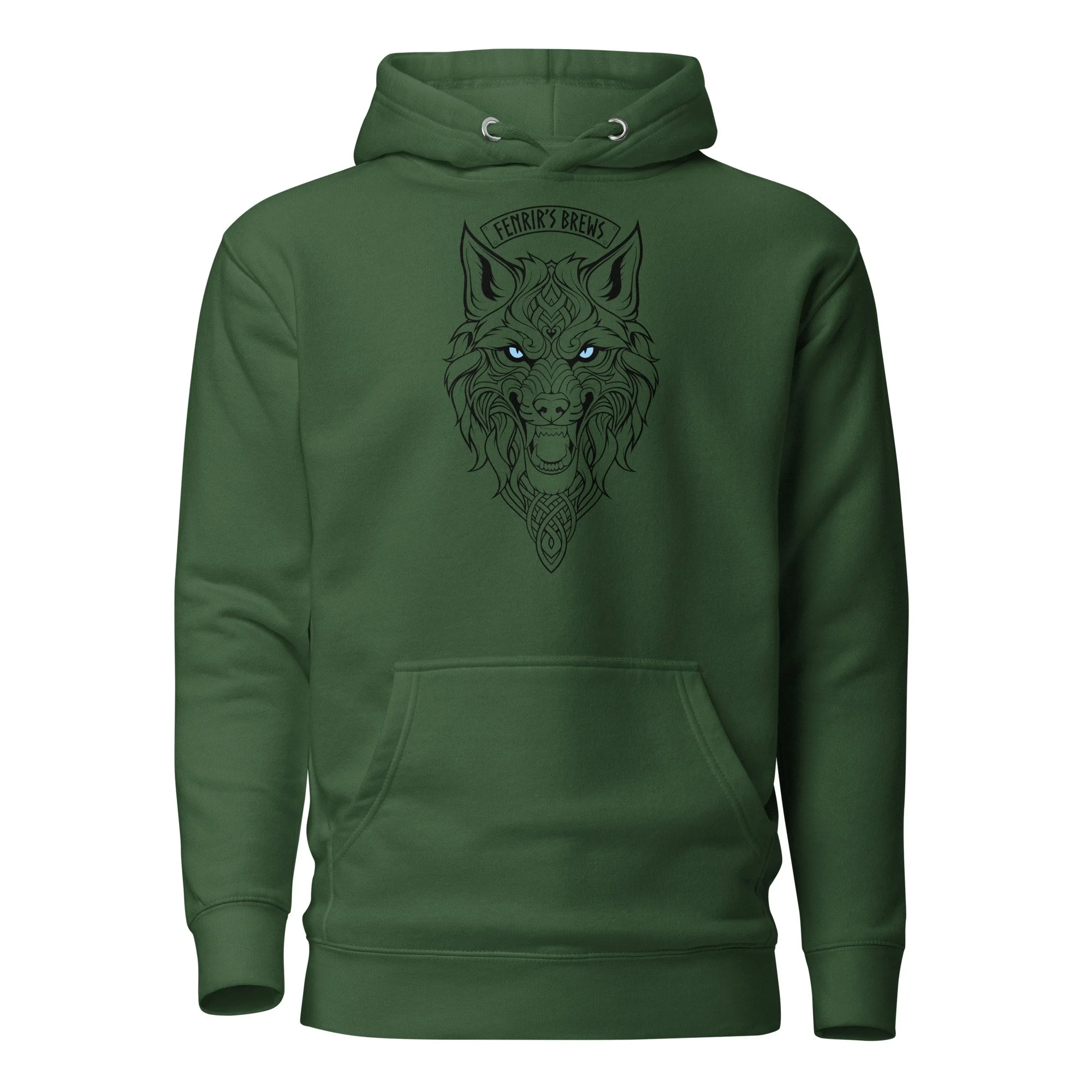 Wolf Crest Unisex Hoodie
