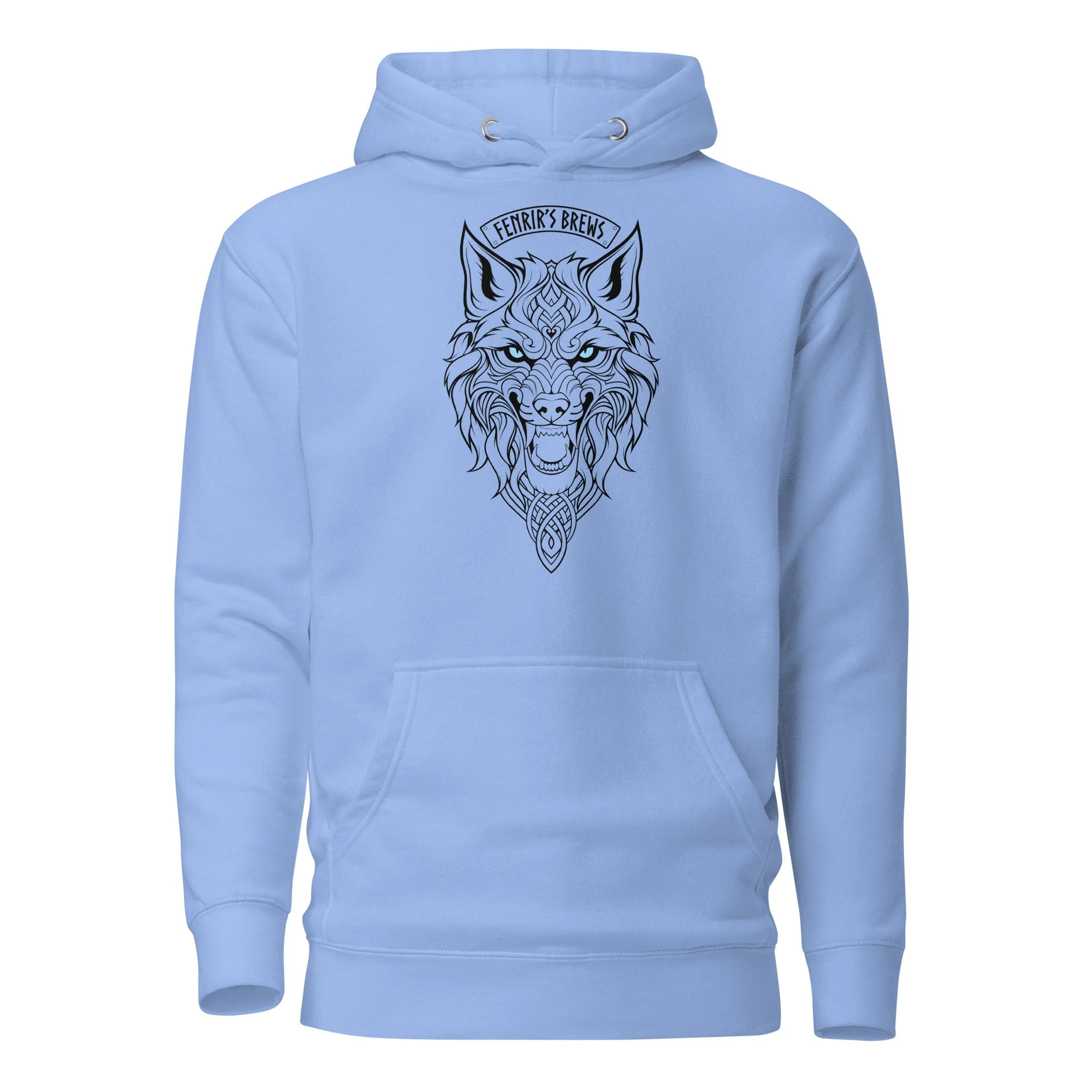 Wolf Crest Unisex Hoodie