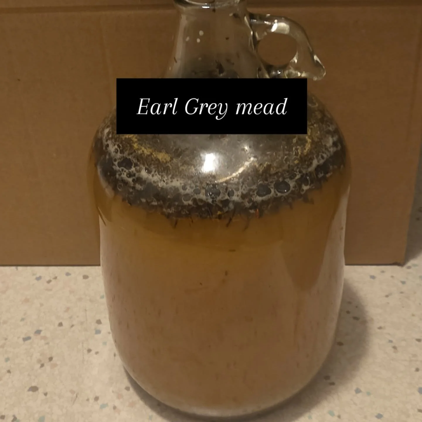 New small batch trial of earl grey mead. My favorite tea flavor. What other things should we try??

#FenrirsBrews #mead #paganlife #honeywine #smallbusiness