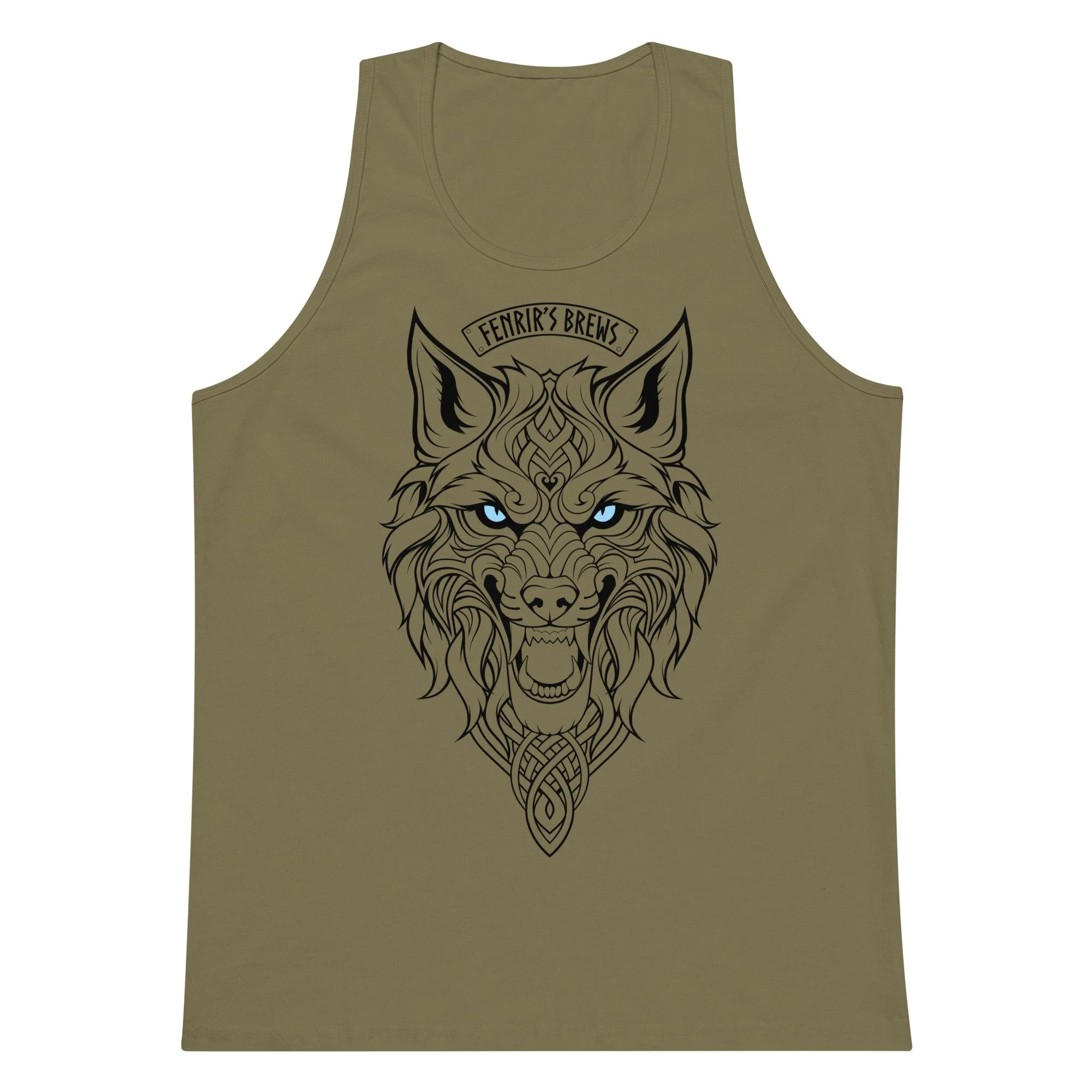 Wolf Head Men's Tank