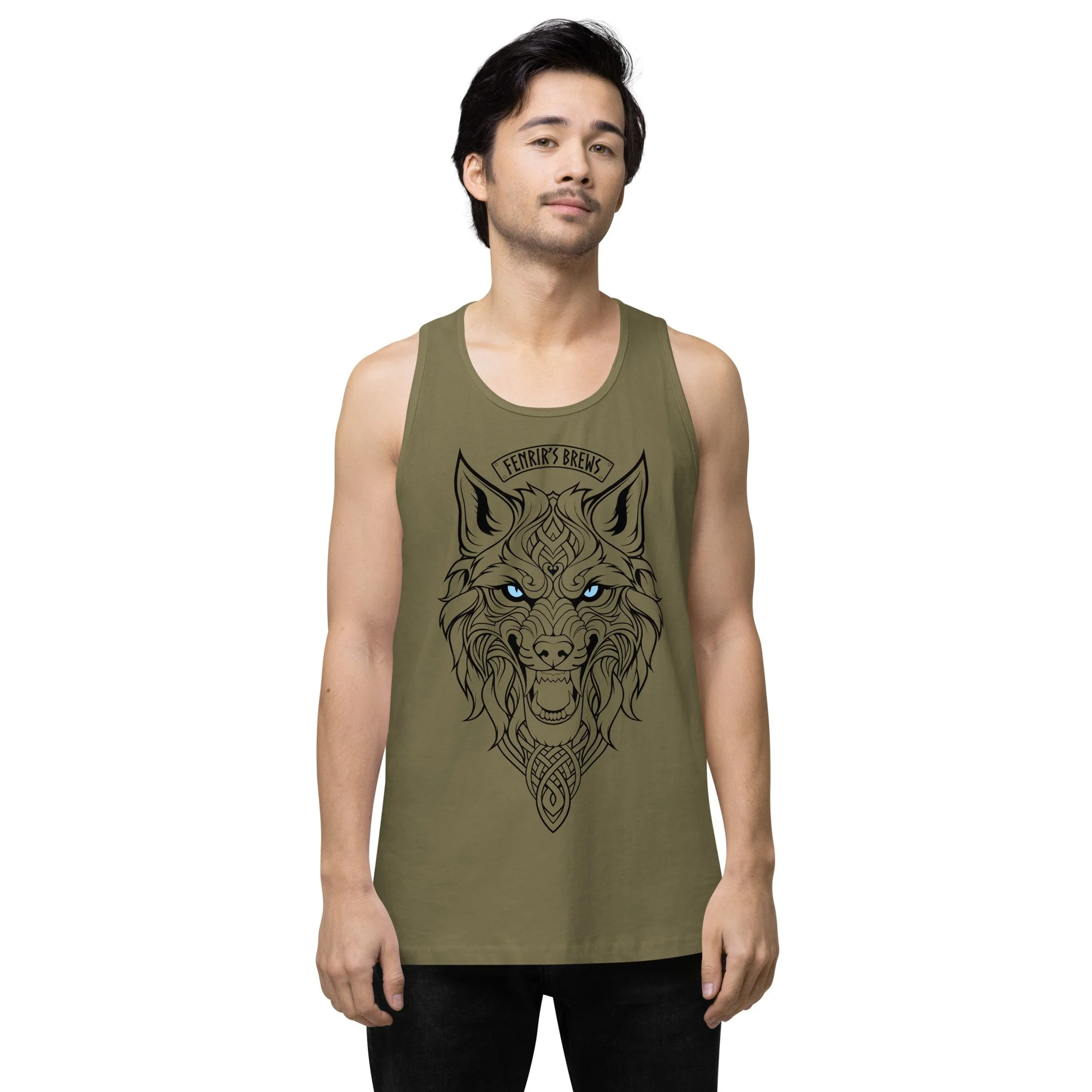 Wolf Head Men's Tank