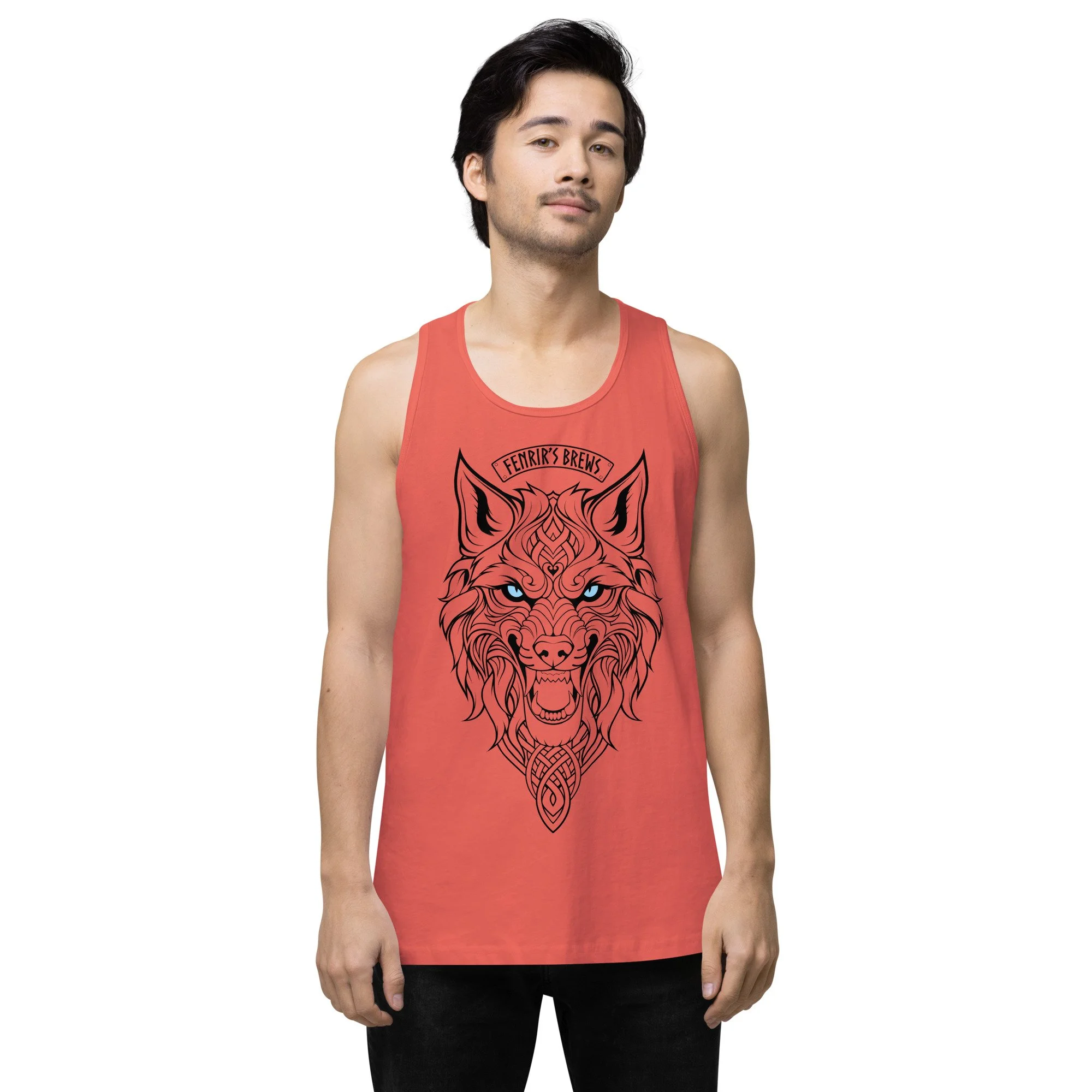 Wolf Head Men's Tank