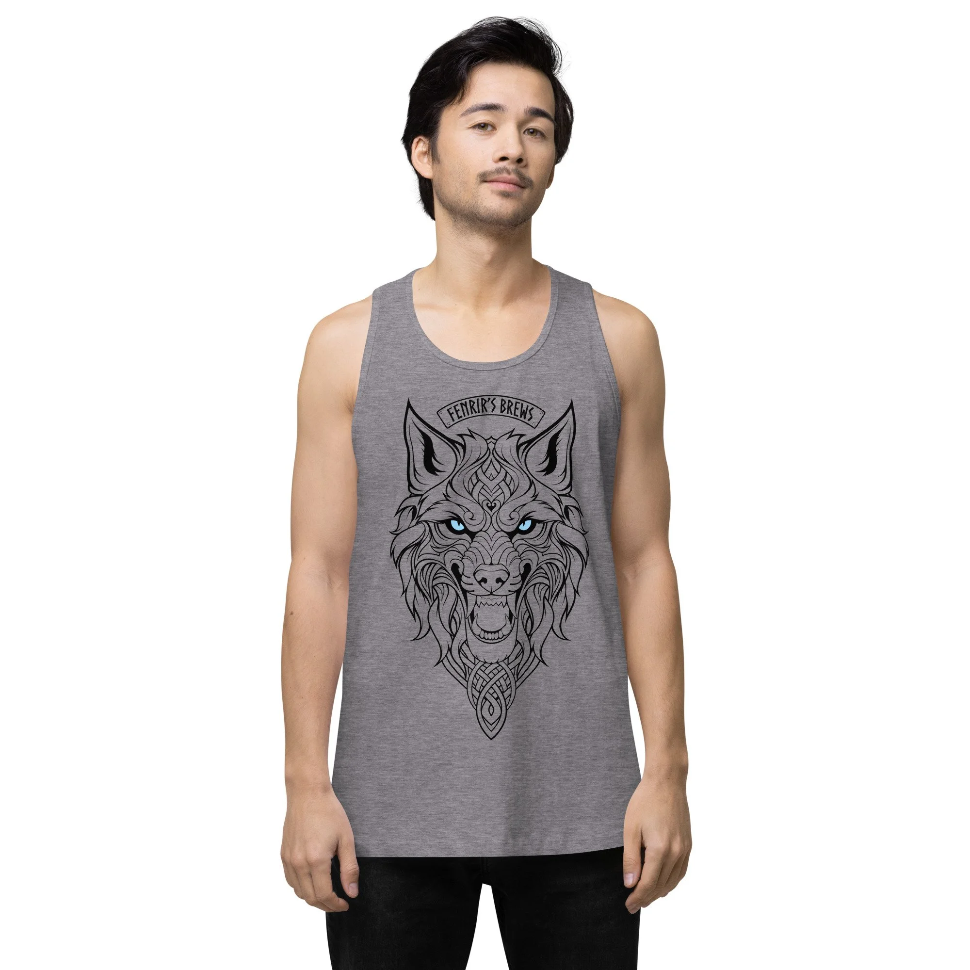 Wolf Head Men's Tank