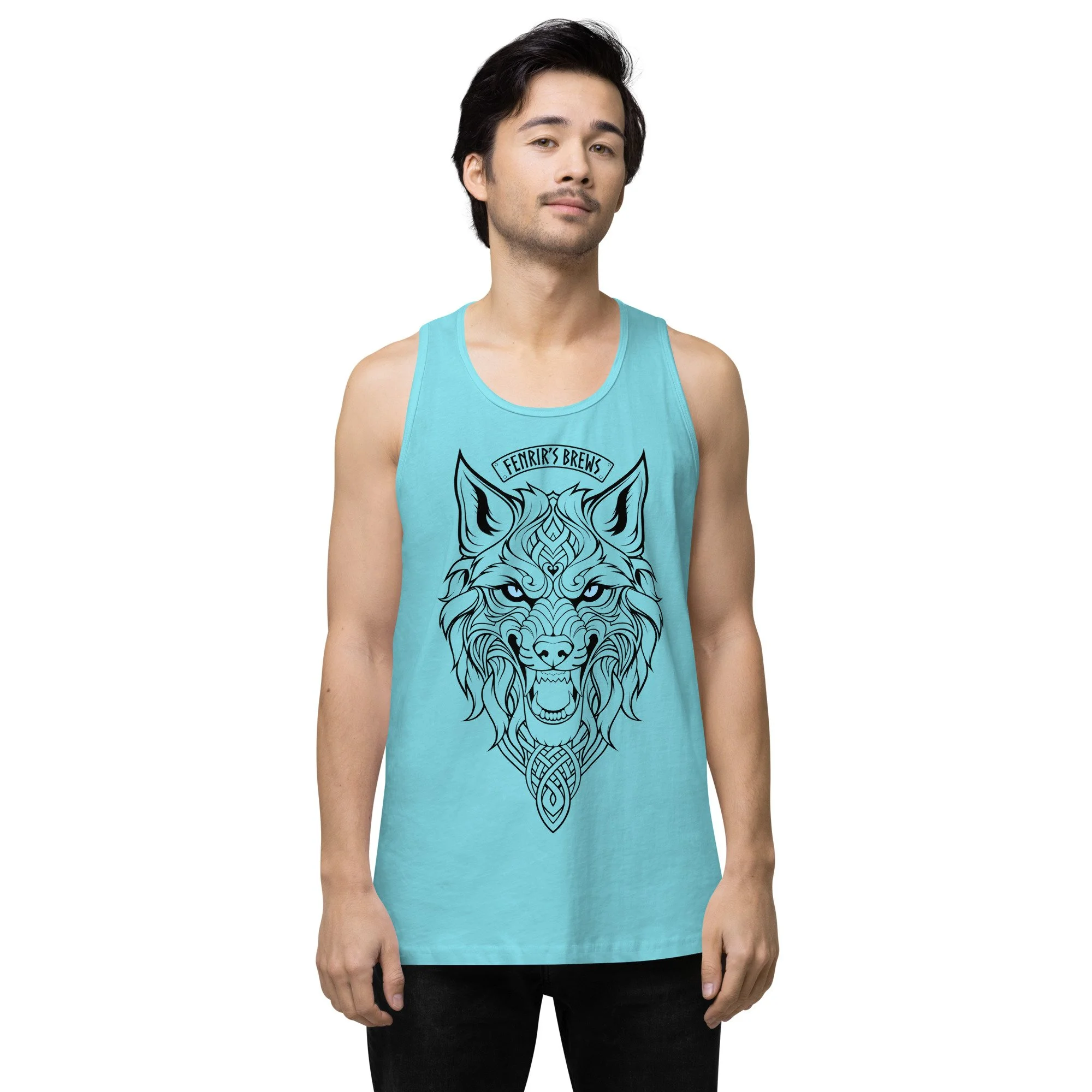 Wolf Head Men's Tank