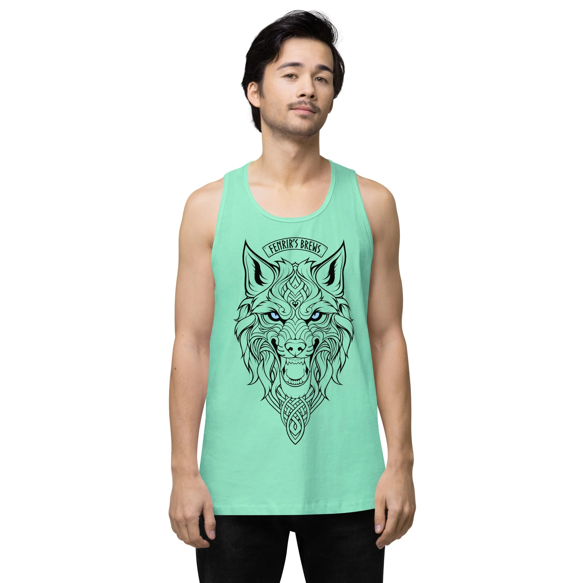 Wolf Head Men's Tank