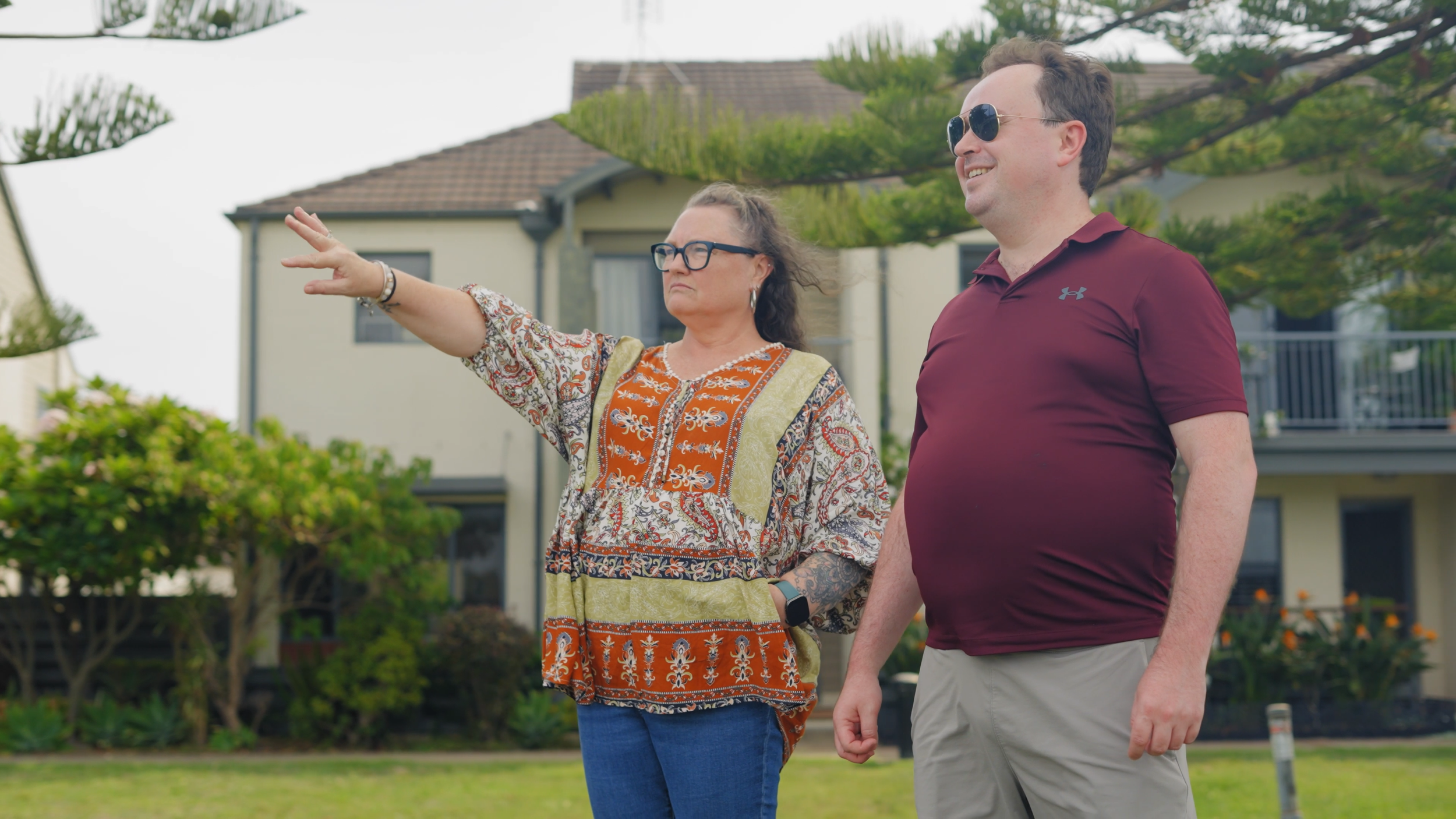 Michelle from Newcastle Social Workers with an NDIS participant in the local community, supporting connection and everyday confidence across Newcastle.