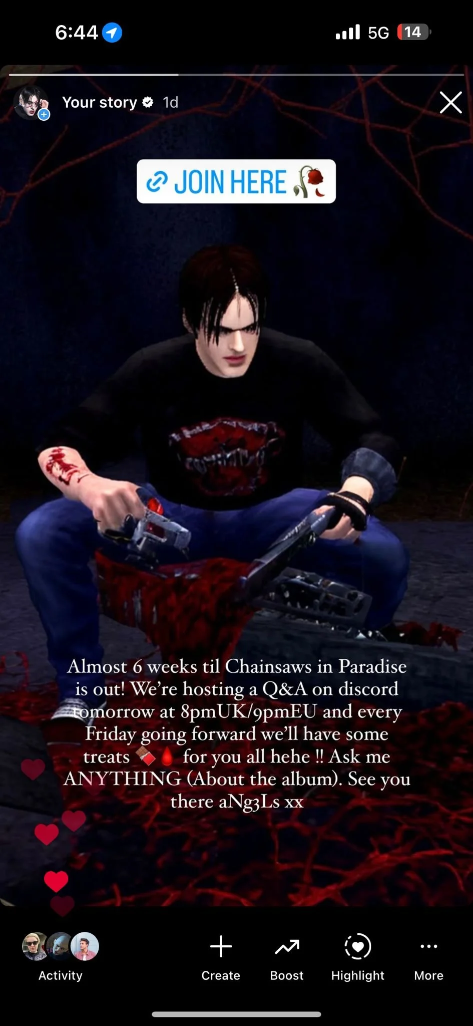 An Eight Weeks pre-release campaigns Featuring Weekly Activation